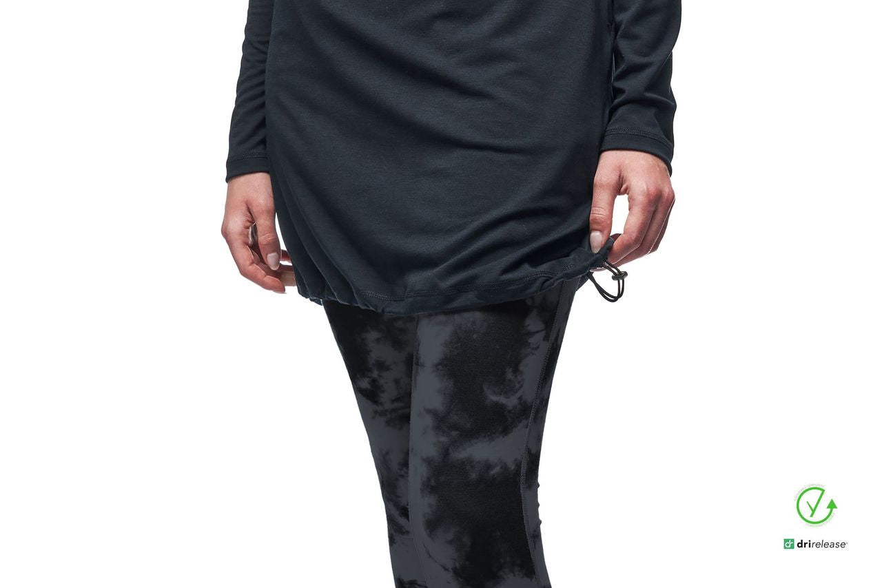 Indyeva Abito Tunic for Women - Stylish Flowy Blouse Top for Casual Wear, Office & Date Night Outfits
