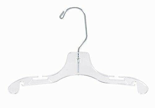 Clear Plastic Dress Hangers 12