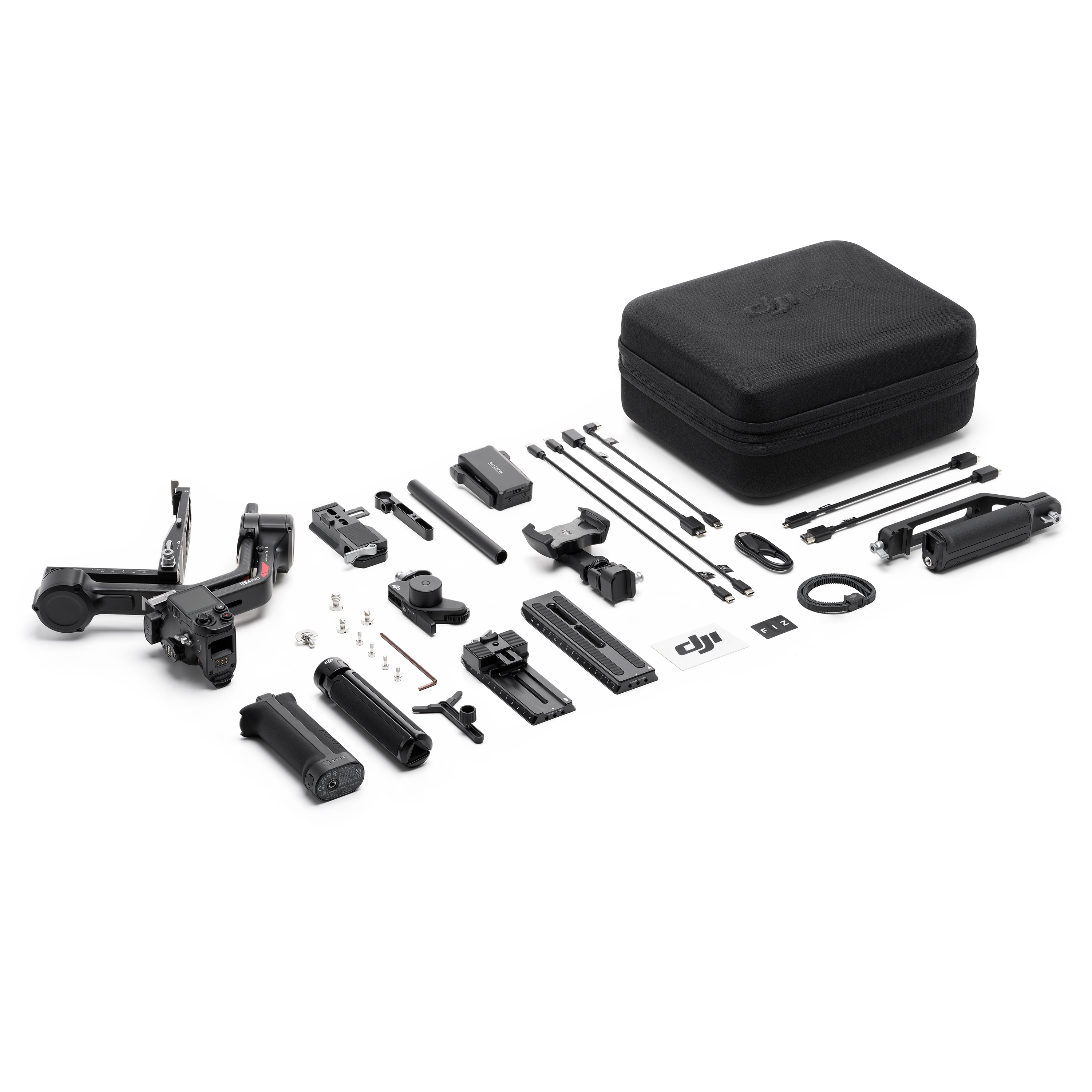 DJI RS 4 Pro Combo - Professional 3-Axis Gimbal Stabilizer for Mirrorless Cameras | Perfect for Vlogging, Filmmaking & Content Creation