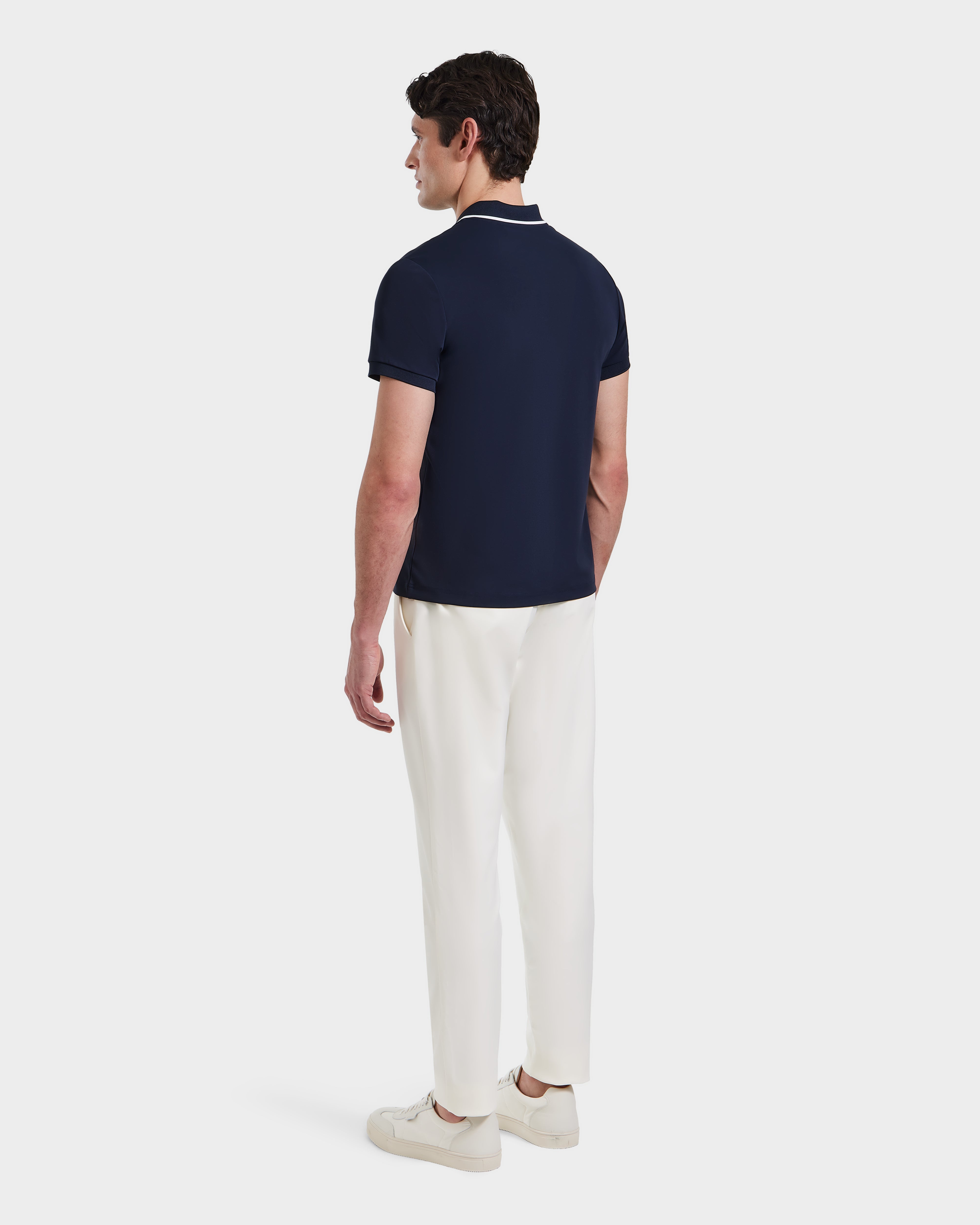 XAVIER 6524027 Navy Blue Men's Casual Shirt - Comfortable & Stylish for Work, Travel & Everyday Wear