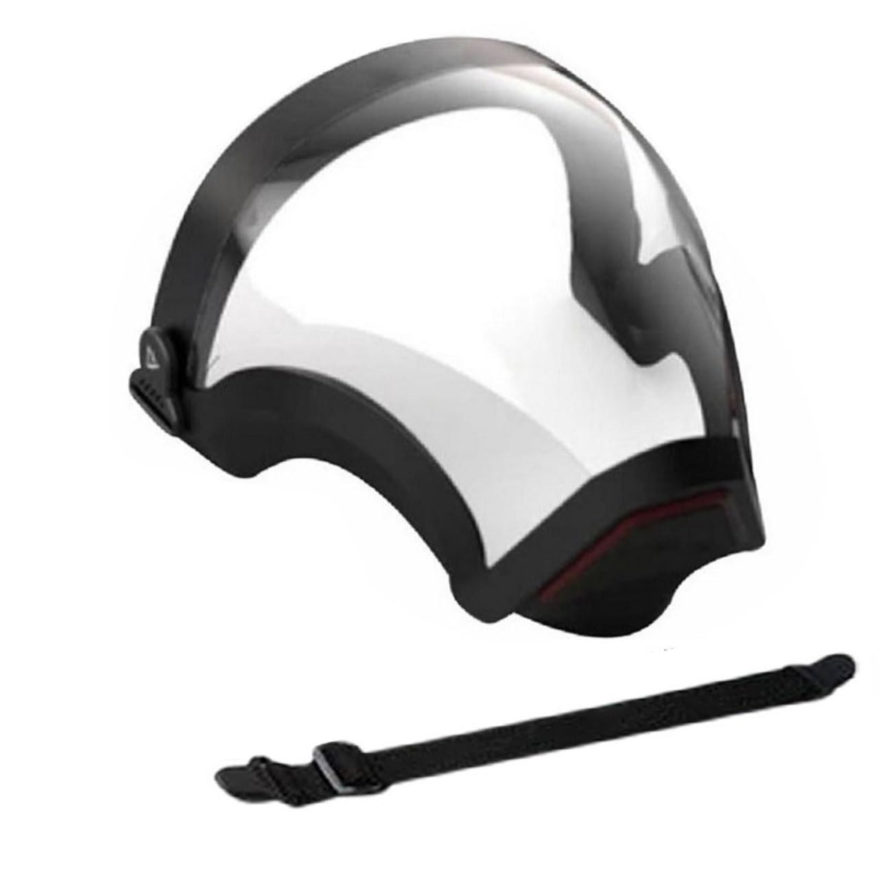 Full Face Cycling Mask - Anti-Splash, Anti-Dust Protective Shield for Eyes, Nose & Mouth | Clear Spray-Proof Design for Biking, Motorcycling & Outdoor Sports
