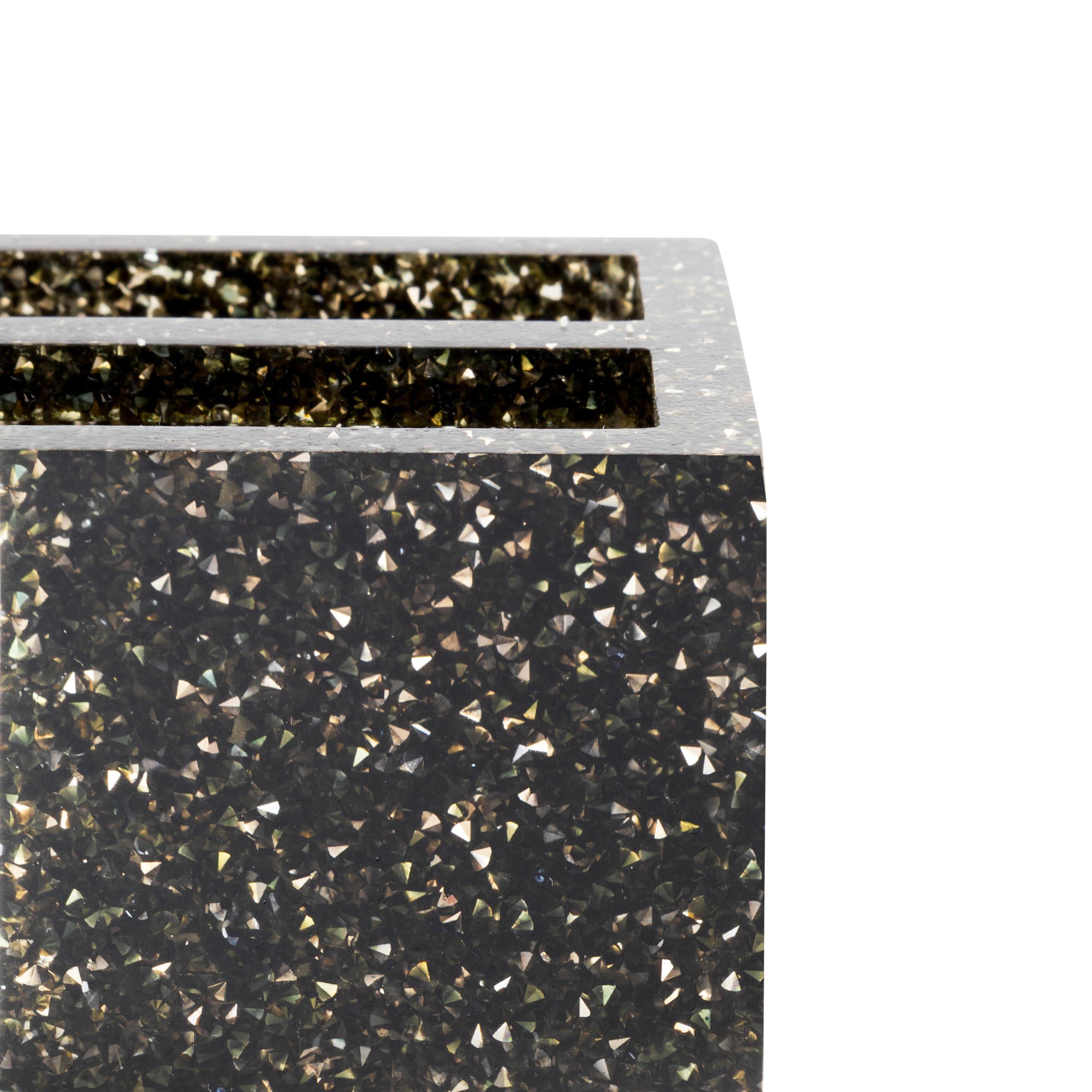 Luminous Rhinestone Toothbrush Holder - Luxury Bathroom Decor for Home & Hotel