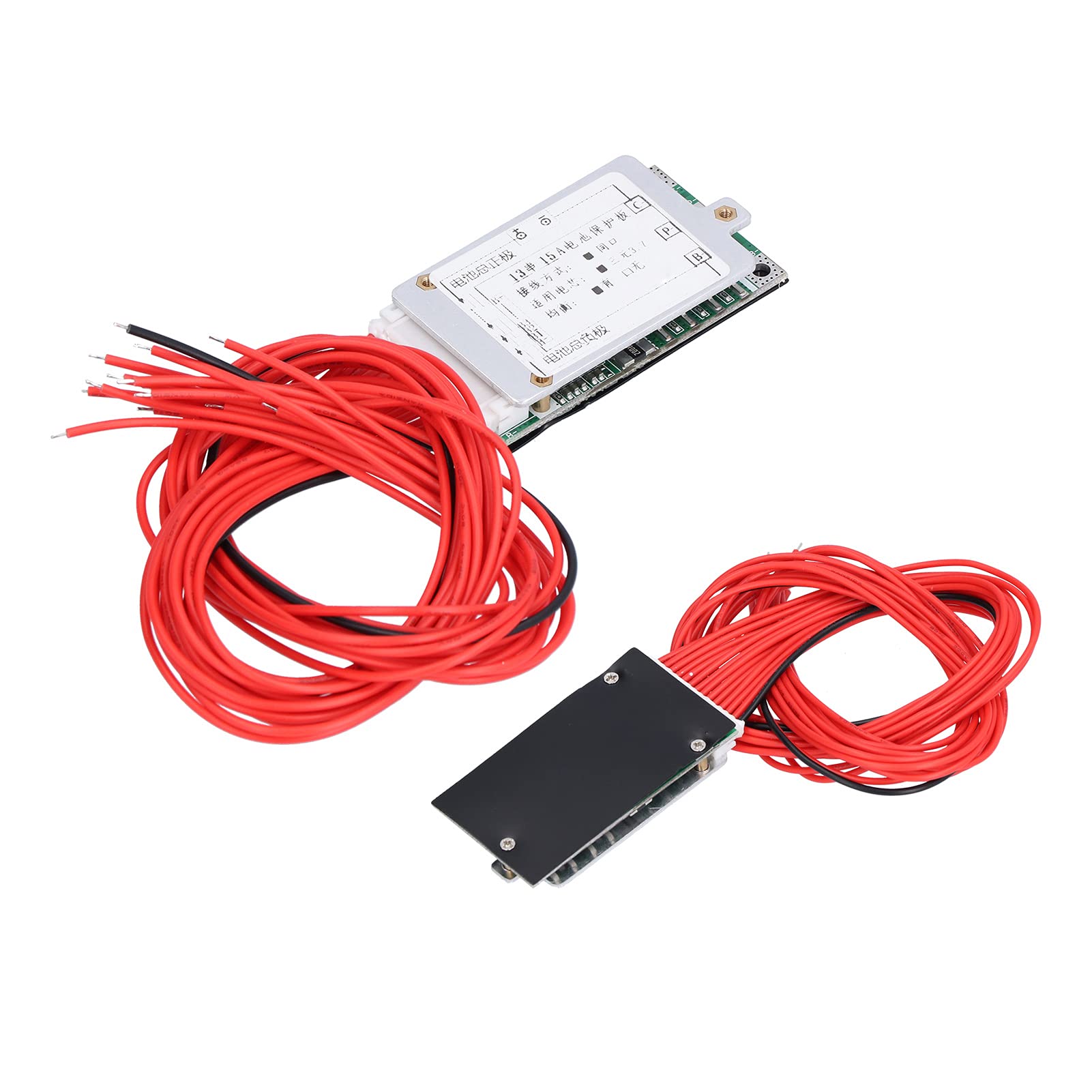 13S 48V Lithium Ion Battery Charger BMS - Safe & Reliable Aluminum Alloy Battery Module with Cable for E-Bike, Scooter & Electric Vehicles | Perfect for DIY Power Banks & Solar Energy Storage