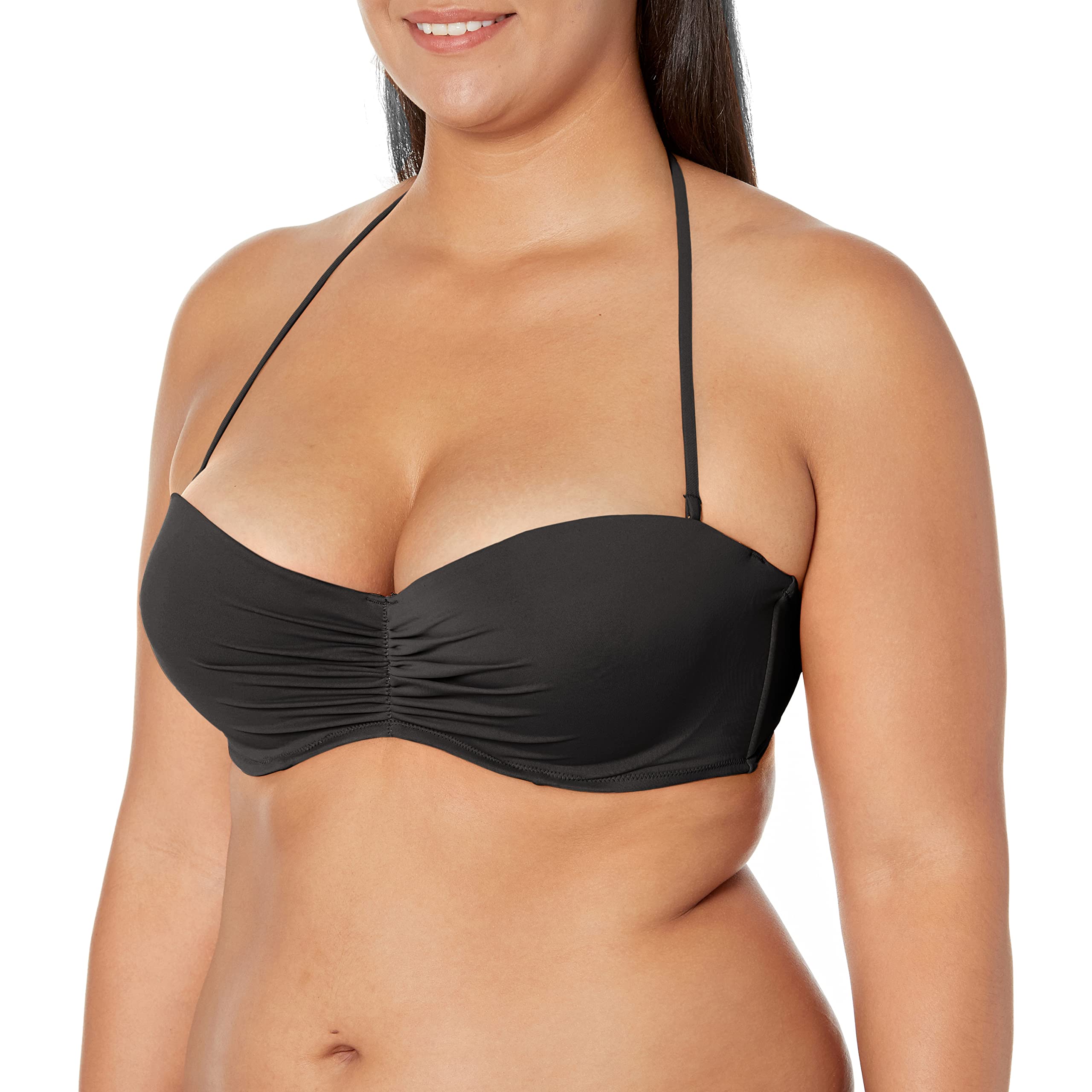 Smart & Sexy Women's Bandeau Bikini Top - Push Up Swimwear for Beach & Pool - Perfect for Summer Vacations, Tropical Getaways and Water Sports