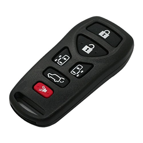 SEGADEN Replacement Key Shell for NISSAN Quest - 6 Button Keyless Entry Remote Key Fob Case (Compatible with PG5002) | Car Key Replacement & Spare Parts for Vehicle Security