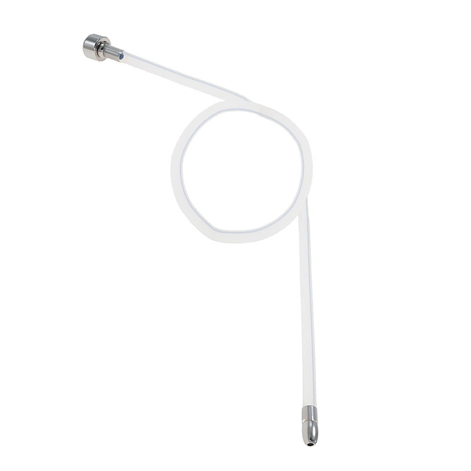 11.81 Inch Extra Long Hollow Transparent Silicone Hose Catheter - Premium Chastity Lock CB Device Accessories for Adult Play & BDSM - Perfect for Sensation Play, Medical Fetish, and Bondage Scenes