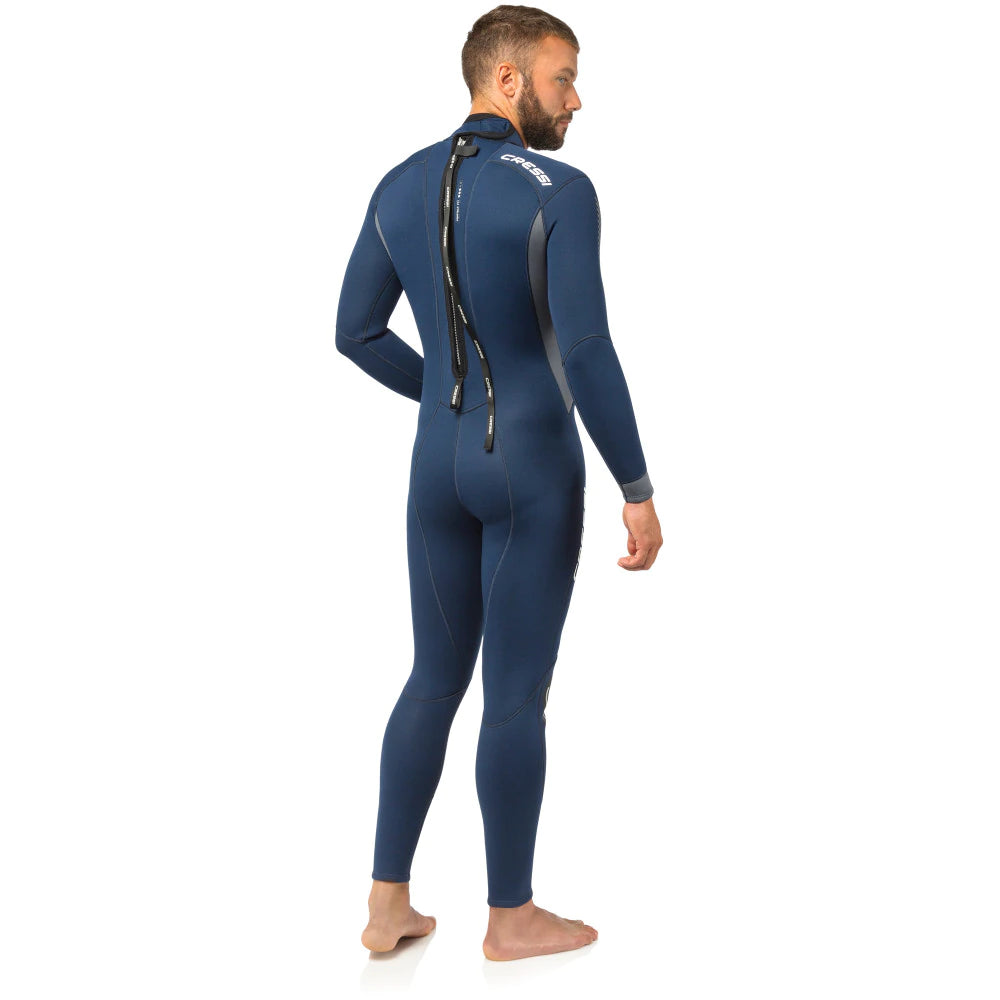 Cressi Fast 3mm Neoprene Wetsuit for Men - Lightweight & Flexible Scuba Diving, Snorkeling & Water Sports Gear