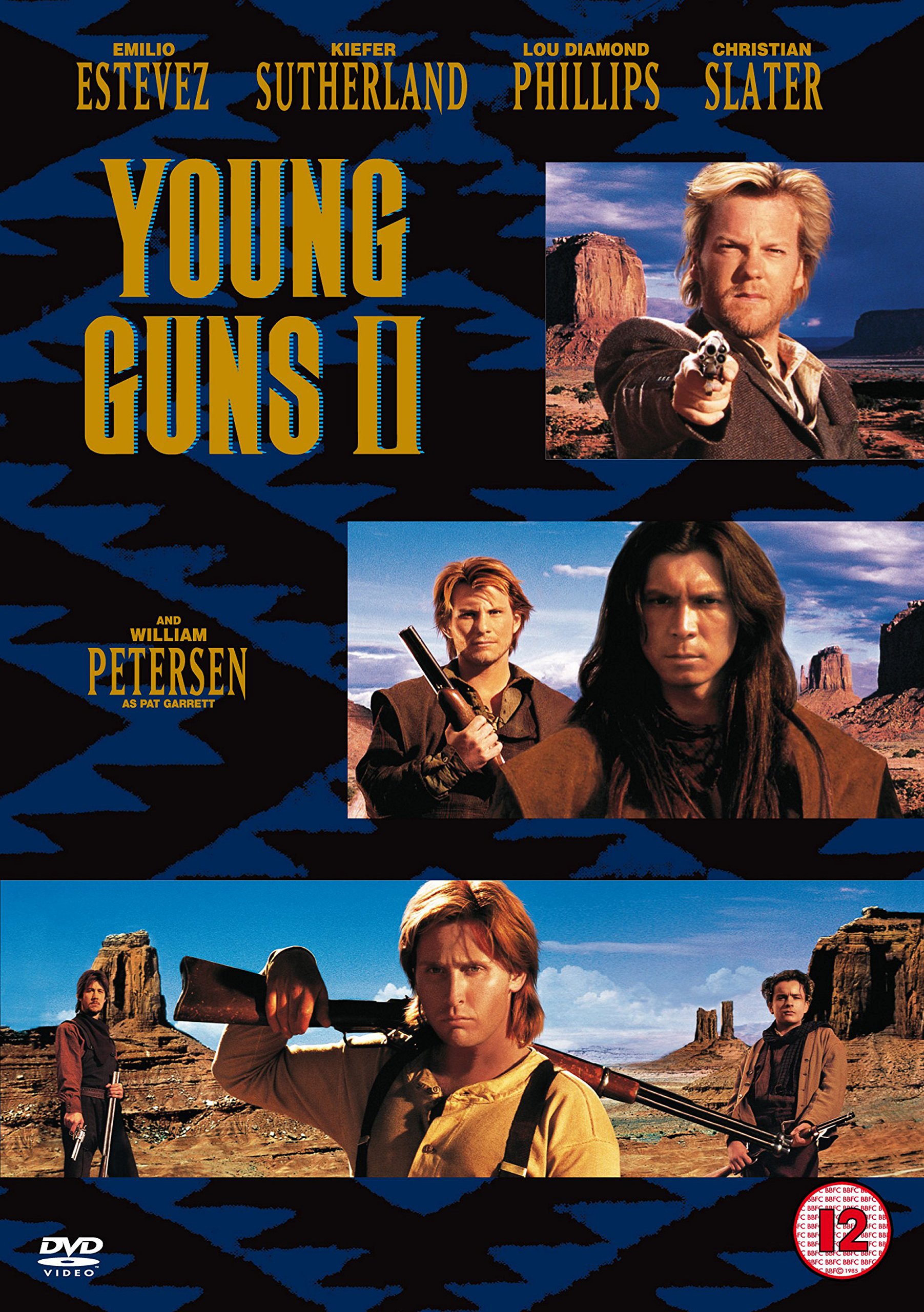 Young Guns 2 DVD [Region 2] - Classic Western Action Movie for Home Entertainment & Movie Nights