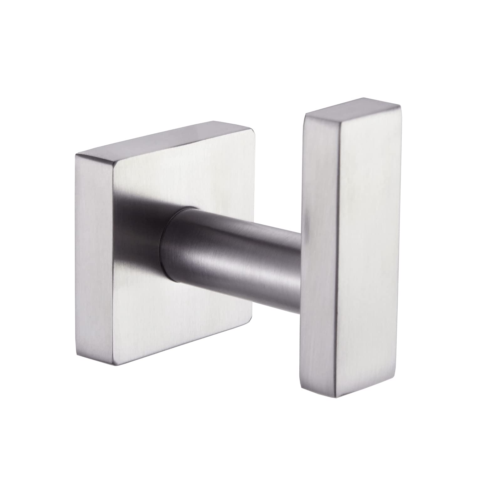 Orlif Brushed Nickel SUS304 Stainless Steel Wall Mounted Towel Hook - Heavy Duty Bathrobe & Coat Hanger for Bathroom, Kitchen, Bedroom, Hotel - Perfect for Hanging Towels, Robes & Clothes in Home & Hospitality Spaces