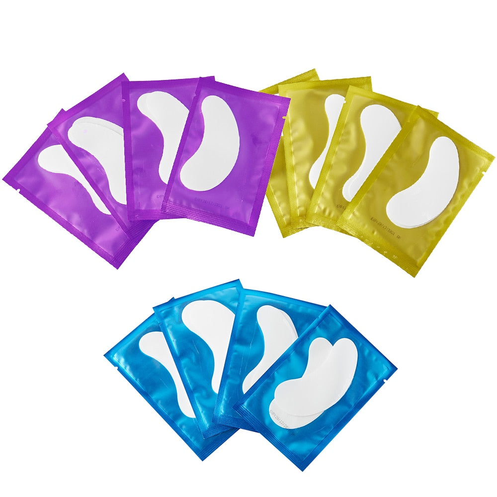 Professional Eyelash Extension Under Eye Pads for Sensitive Skin - Soft & Protective Eye Pads for Lash Extensions - Perfect for Salon & Home Use