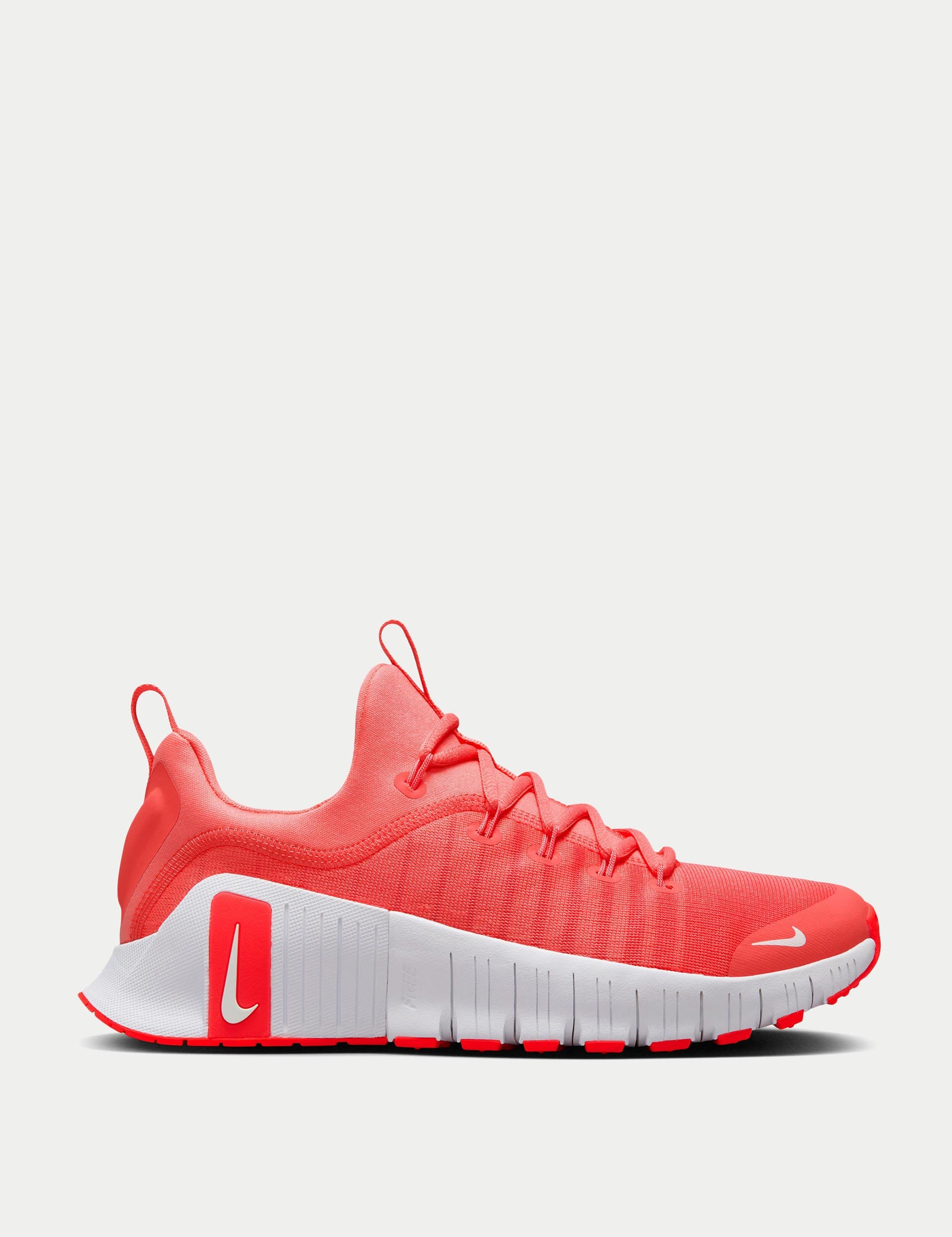 Nike Free Metcon 6 Training Shoes for Men & Women - Magic Ember/Bright Crimson/White | CrossFit, Gym Workouts & Weightlifting | Perfect for HIIT, Running & Fitness Training