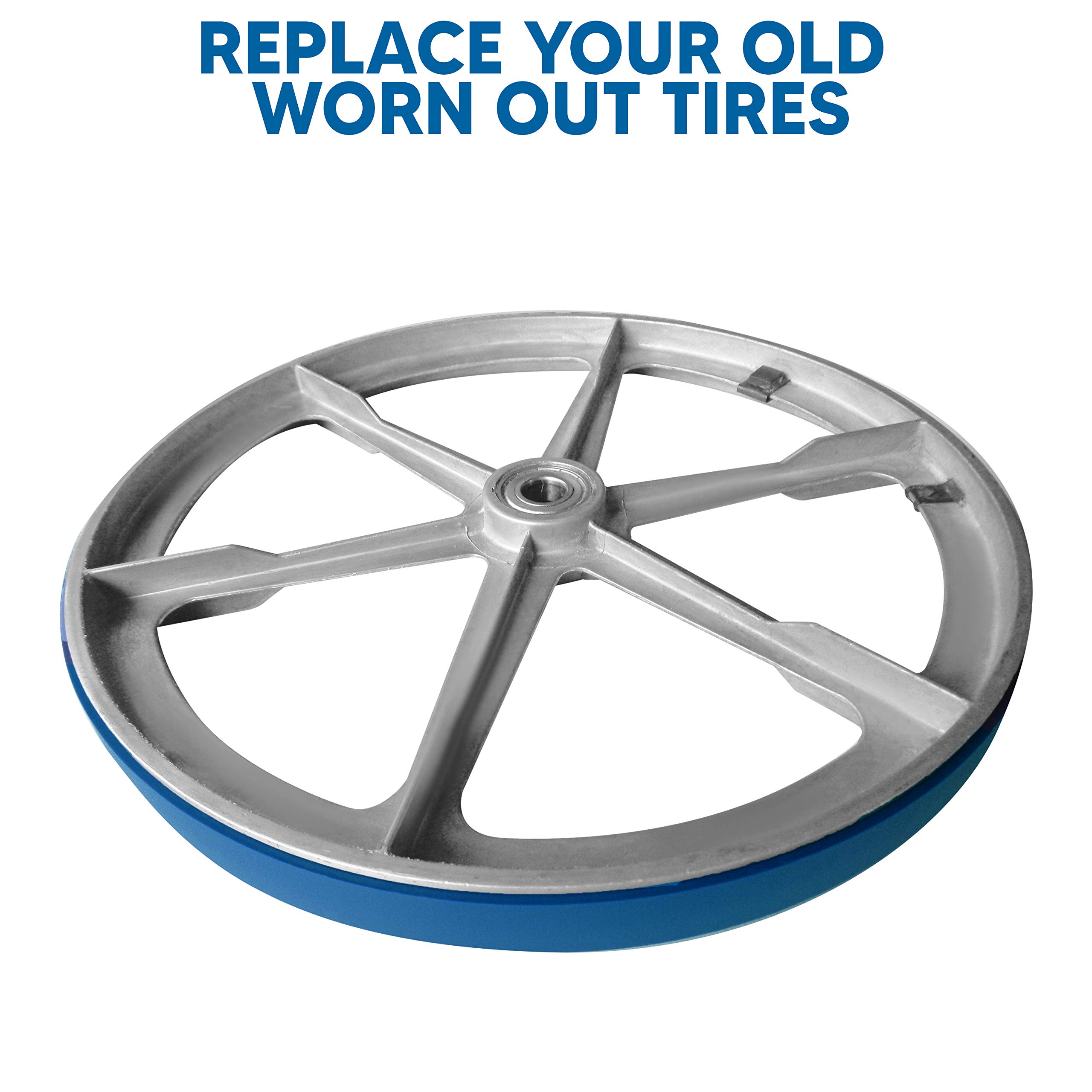 Premium Urethane Band Saw Tires for Hitachi CB13F - Heavy Duty Wheel Protectors | Made in USA | Perfect for Woodworking & Metal Cutting Projects