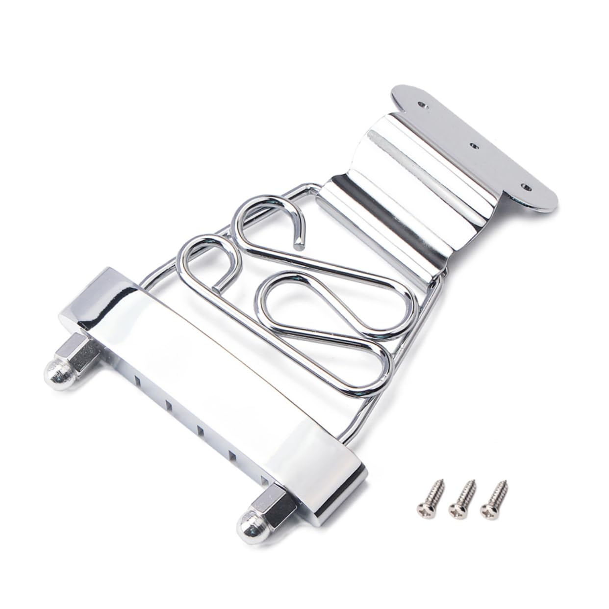 ERINGOGO Durable Metal Guitar Tailpiece Replacement - Gold Plated Guitar Part GA422 for Acoustic & Electric Guitars | Perfect for Repairs & Upgrades