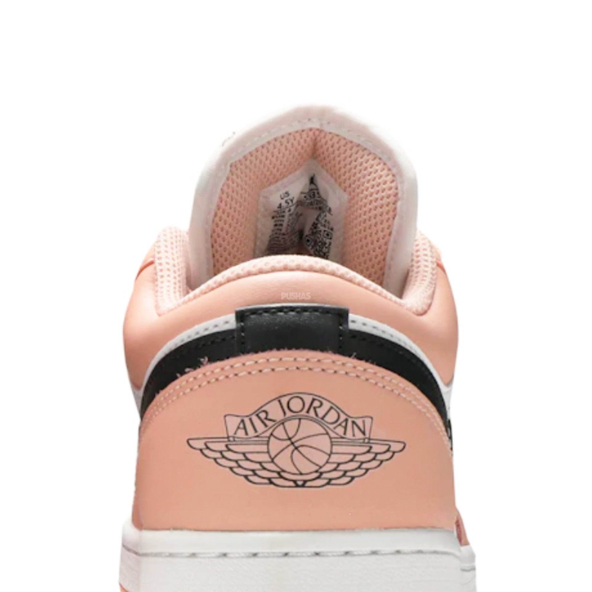 Air Jordan 1 Low 'Light Arctic Orange Pink' GS Sneakers - Girls' Basketball Shoes for Casual Wear & Street Style Fashion