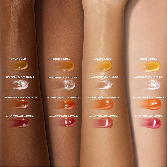 Gisou Honey Infused Hydrating Lip Oil - Nourishing & Moisturizing Lip Treatment with Natural Ingredients - Perfect for Dry Lips, Daily Care & Nighttime Lip Routine