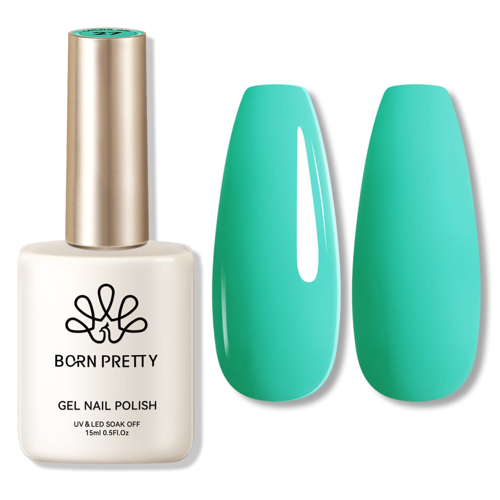 Hema Free Color Gel Polish #27 - 15ml Nail Polish Set for Salon & Home Manicure - Long Lasting UV LED Gel Nail Polish Kit for Women - Perfect for Nail Art, DIY Manicures & Professional Use