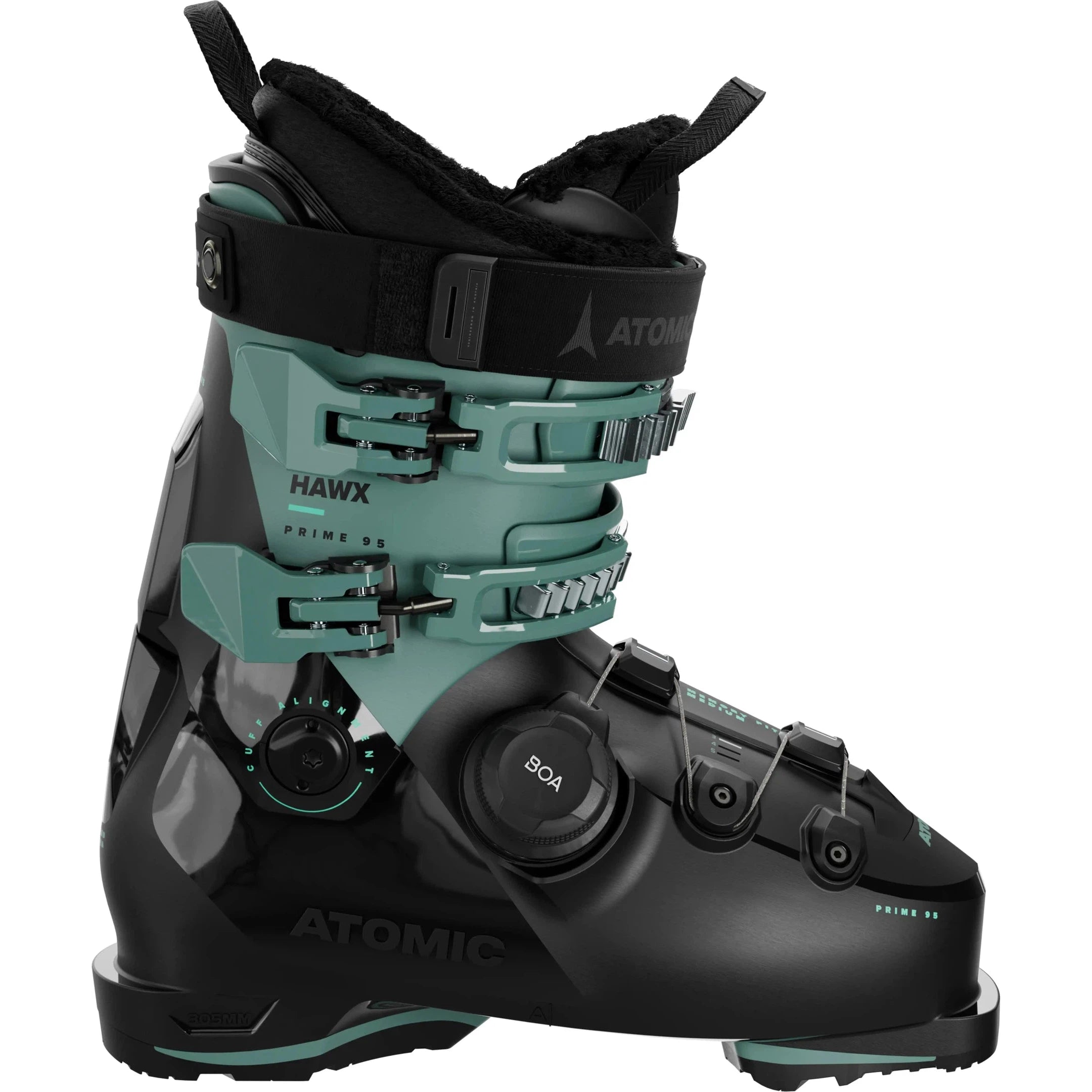 Atomic HAWX PRIME 95 BOA W GW Ski Boots 2025 - High-Performance Alpine Ski Boots for Women with BOA Fit System - Perfect for All-Mountain Skiing and Freeride Adventures