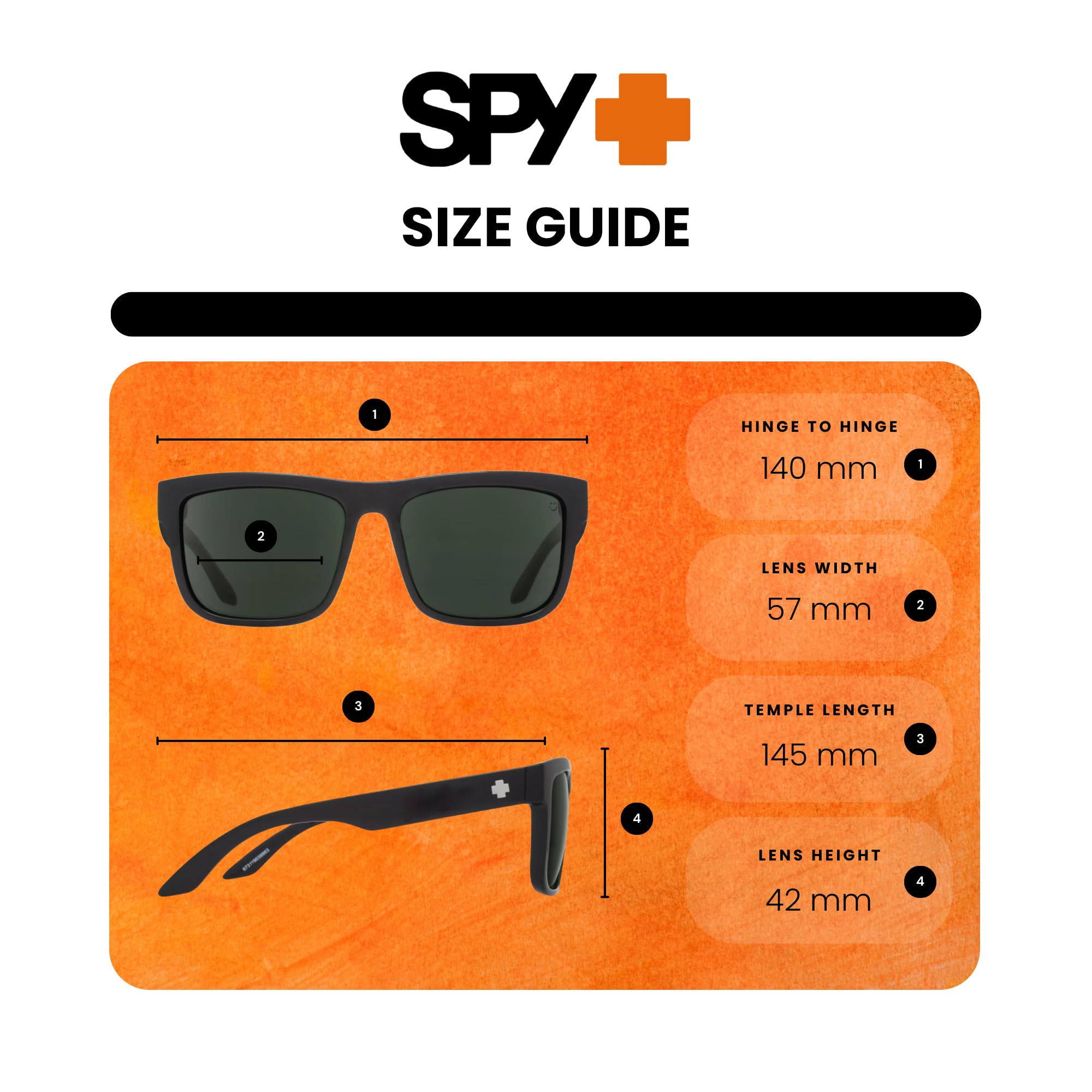 Stylish Spy Discord Rectangular Sunglasses for Men - UV Protection Polarized Lenses + Premium iWear Eyewear Kit Bundle | Perfect for Driving, Outdoor Activities & Fashion Accessories