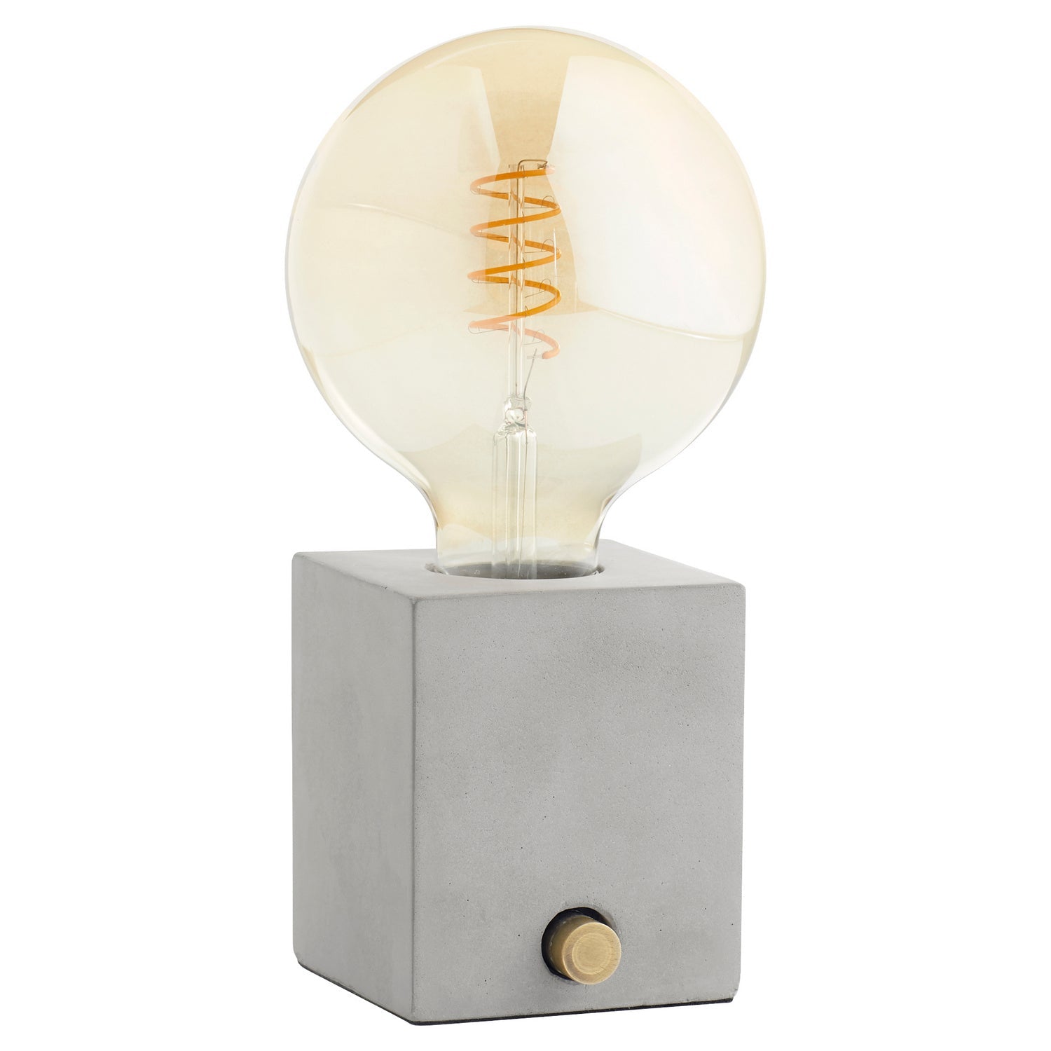 Cyan Design 11219 Inversion Table Lamp - Grey Modern LED Desk Light for Home Office, Bedroom & Living Room Decor