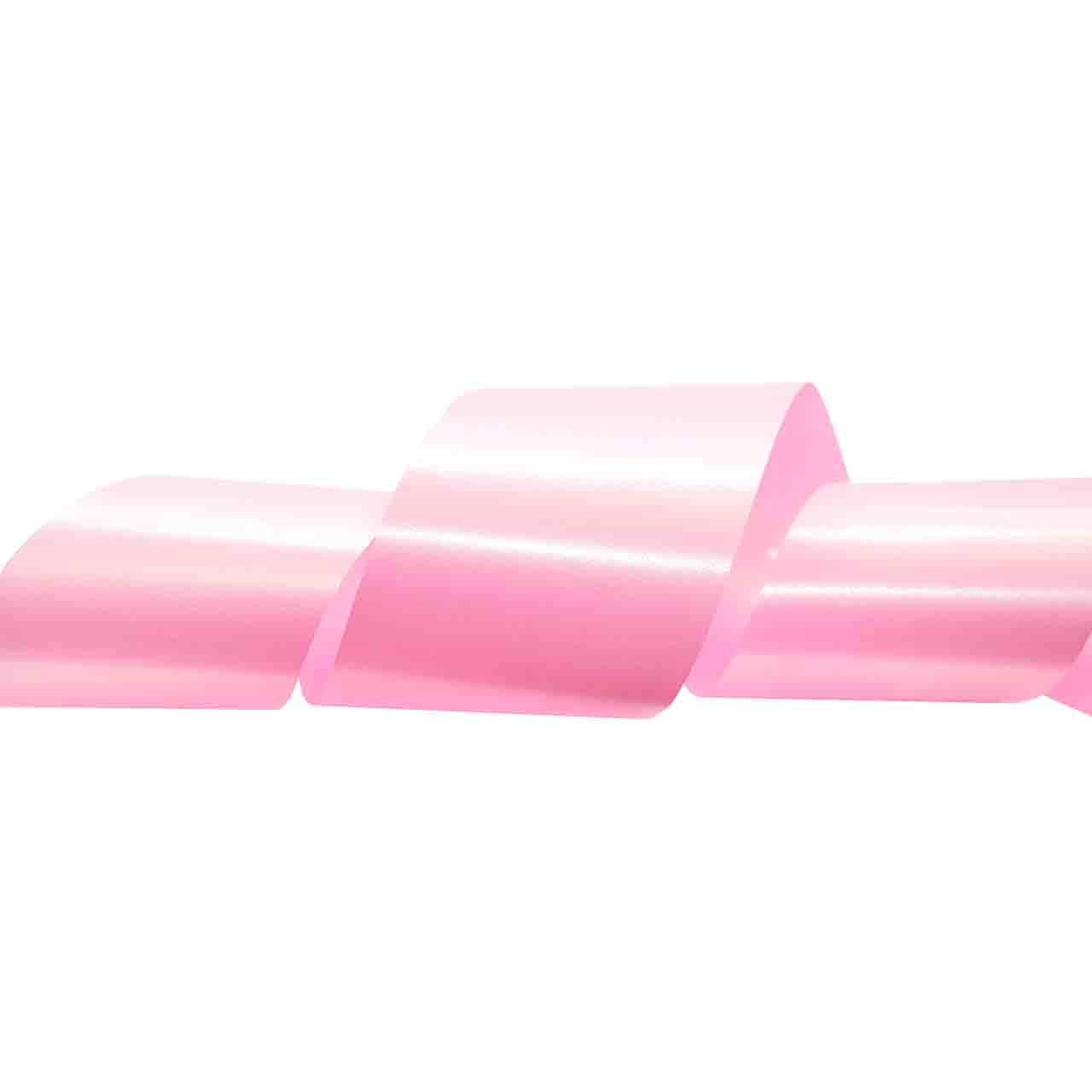 Morex 3.5 Inch x 75 Yards Light Pink Embossed Polypropylene Decorative Ribbon - Perfect for Gift Wrapping, Wedding Decorations, DIY Crafts & Party Favors