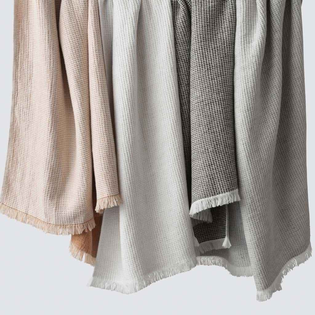 Premium Aegean Cotton Bath Towels - Soft, Absorbent & Quick-Drying - Luxury Spa & Bath Experience for Home & Hotel Use