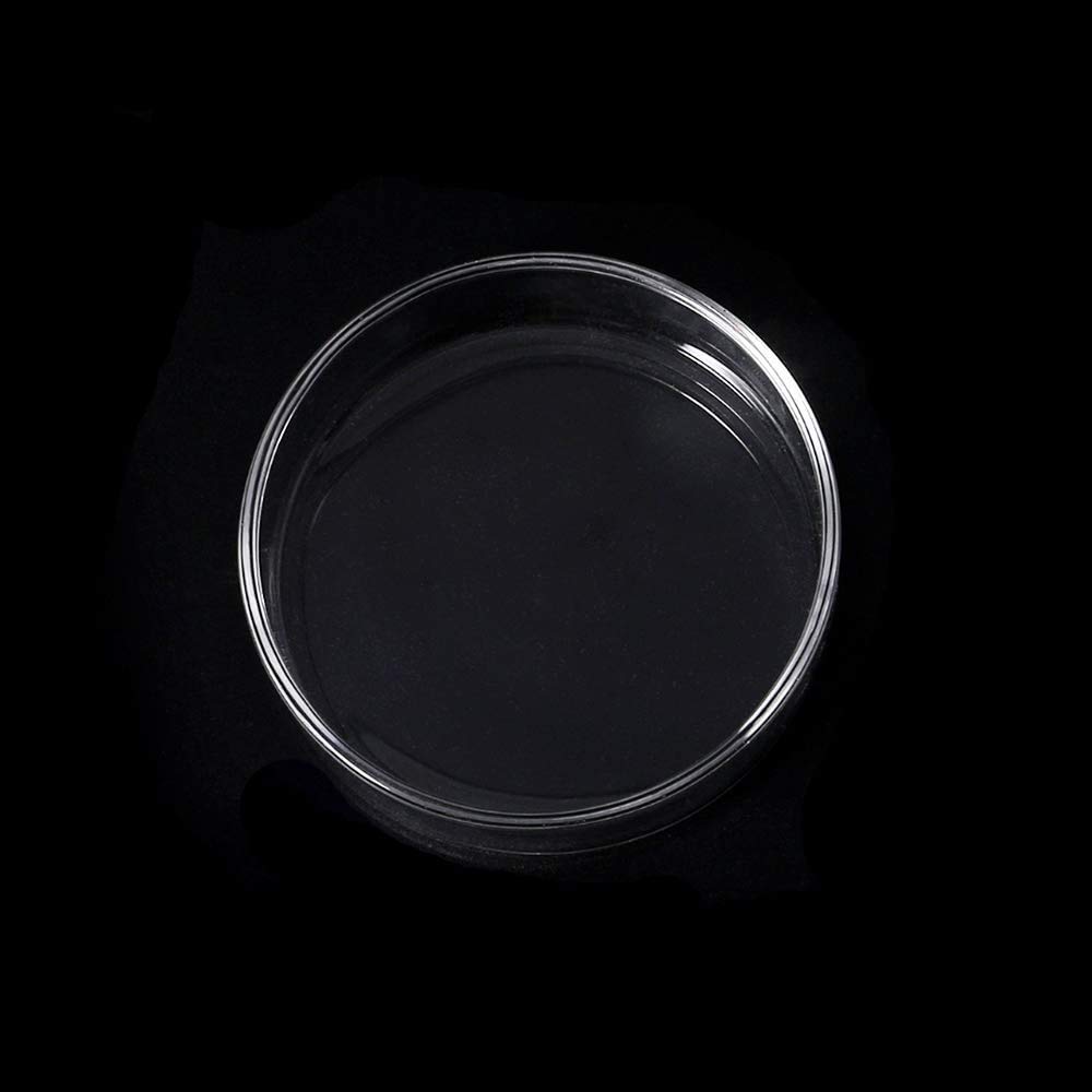 65mm Clear Glass Aquarium Feeder Dish - Round Shrimp & Fish Feeding Bowl for Tanks, Prevents Food Spilling - Perfect for Freshwater & Saltwater Aquariums