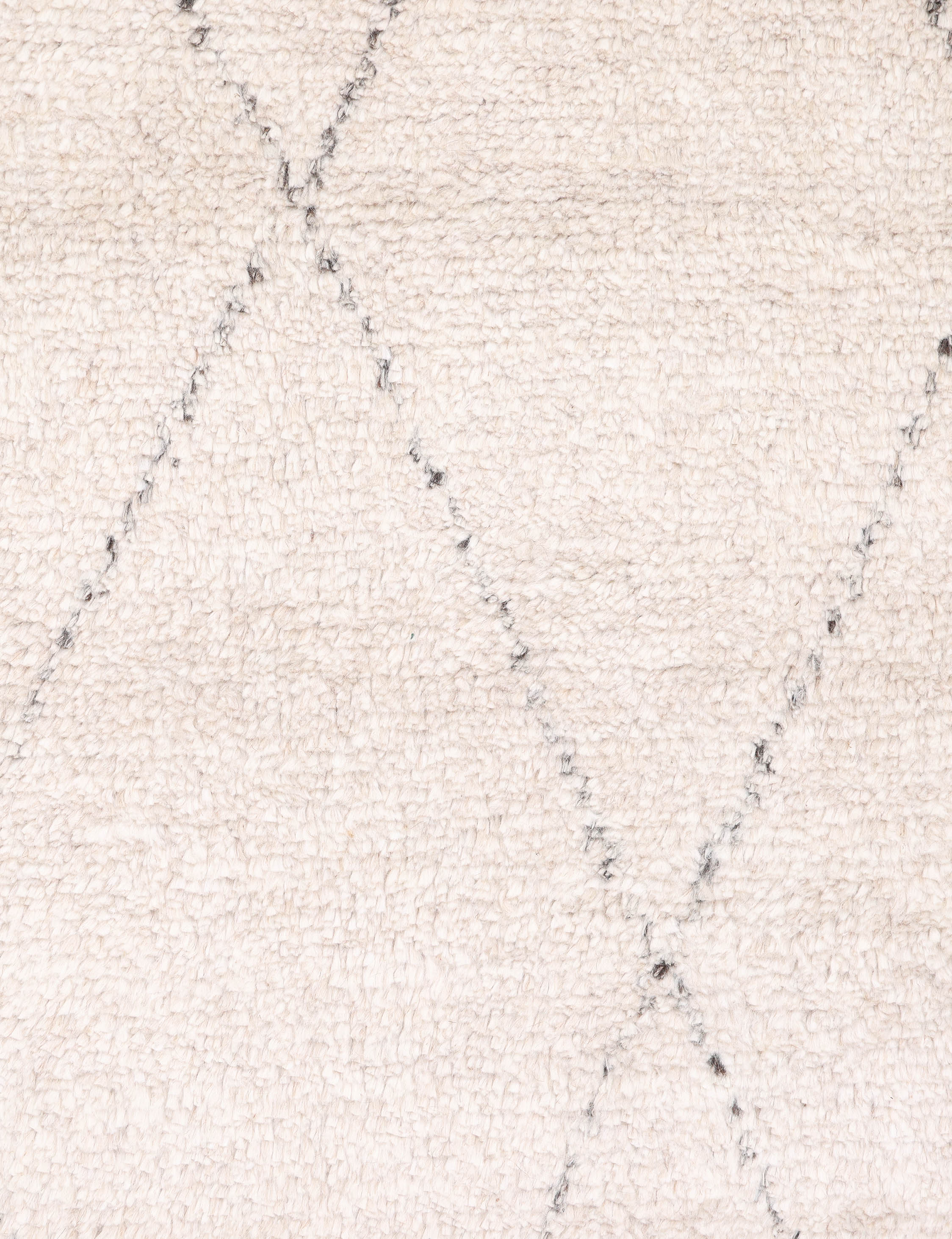 Hand Knotted Wool Blend Moroccan Shag Rug - Soft & Durable Boho Chic Area Rug for Living Room, Bedroom, or Nursery Decor