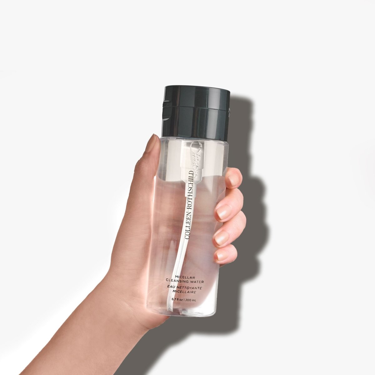 Gentle Micellar Cleansing Water for Face & Eyes - Oil-Free Makeup Remover & Daily Facial Cleanser - Perfect for Sensitive Skin & Travel Skincare Routine