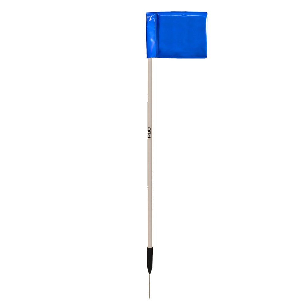 Premium Sideline Pole with Heavy-Duty Rigid Flag - Perfect for Football, Soccer, and Sports Field Marking