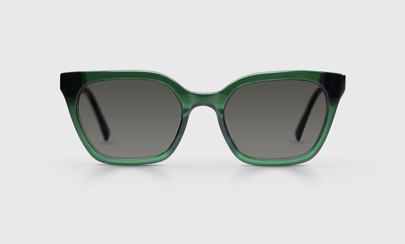 Overlook Color 17 Midnight Green Eyeglass Frames - Lightweight & Stylish Front & Temples for Men & Women - Perfect for Reading, Work, and Everyday Wear