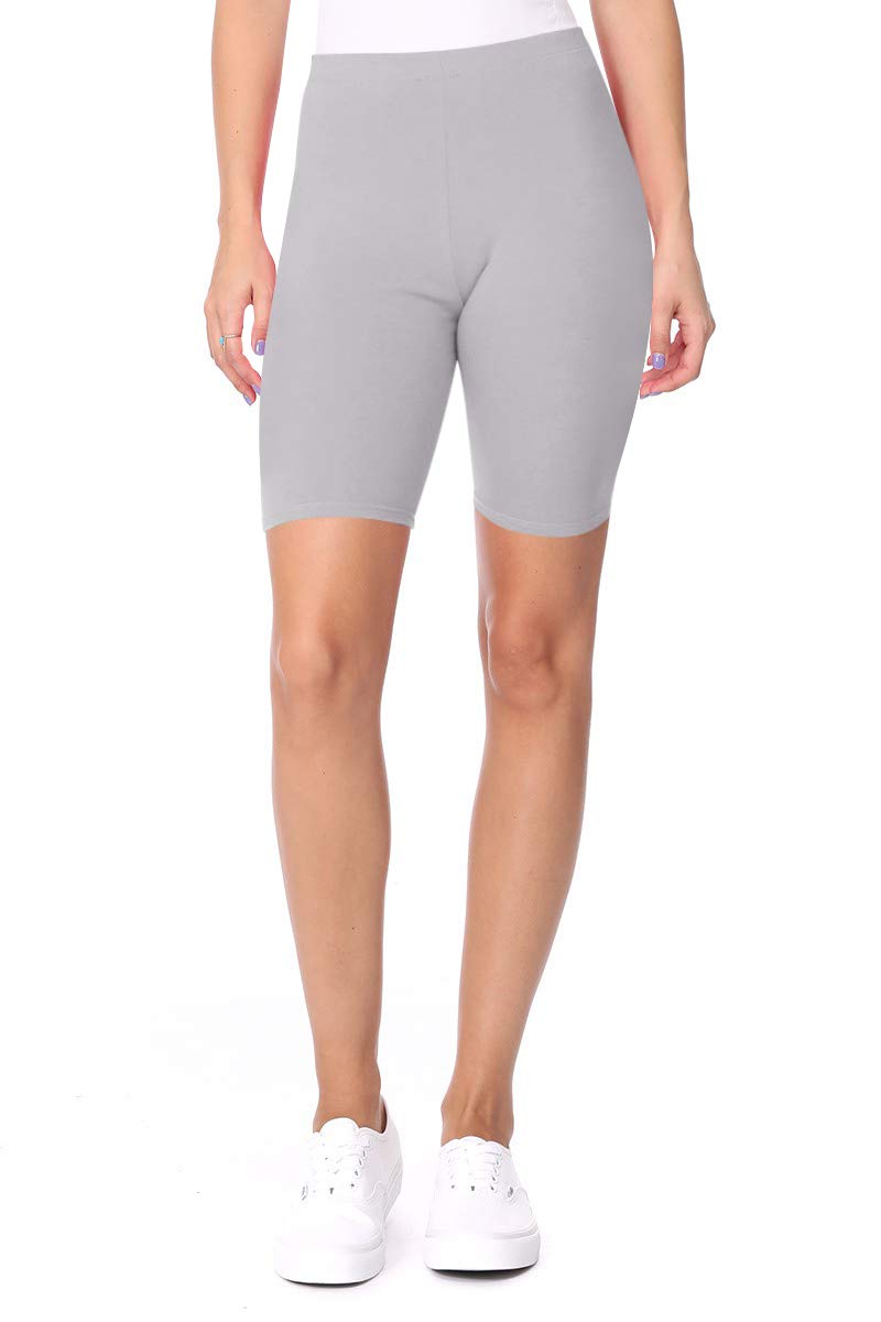 FashionJOA Women's High Waist Seamless Yoga Shorts - Stretchy Workout Biker Pants for Running, Gym & Lounge (3-Pack) - Perfect for Yoga, Cycling & Casual Wear