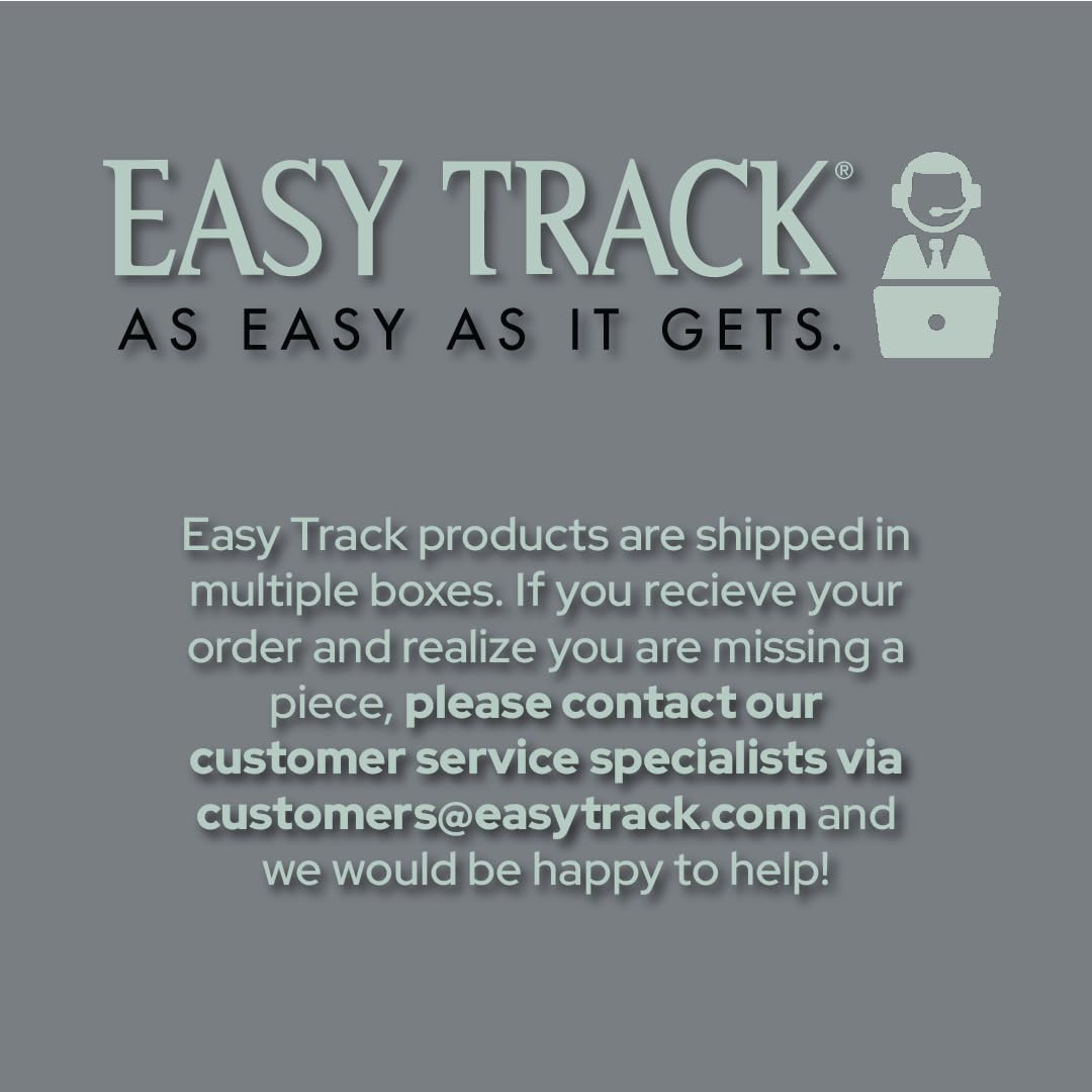 Easy Track PH32-CG Elite Tower Kit - Hidden Storage Closet Organizer System, Adjustable Shelving Unit in Weathered Grey - Perfect for Bedroom, Walk-in Closet & Home Organization