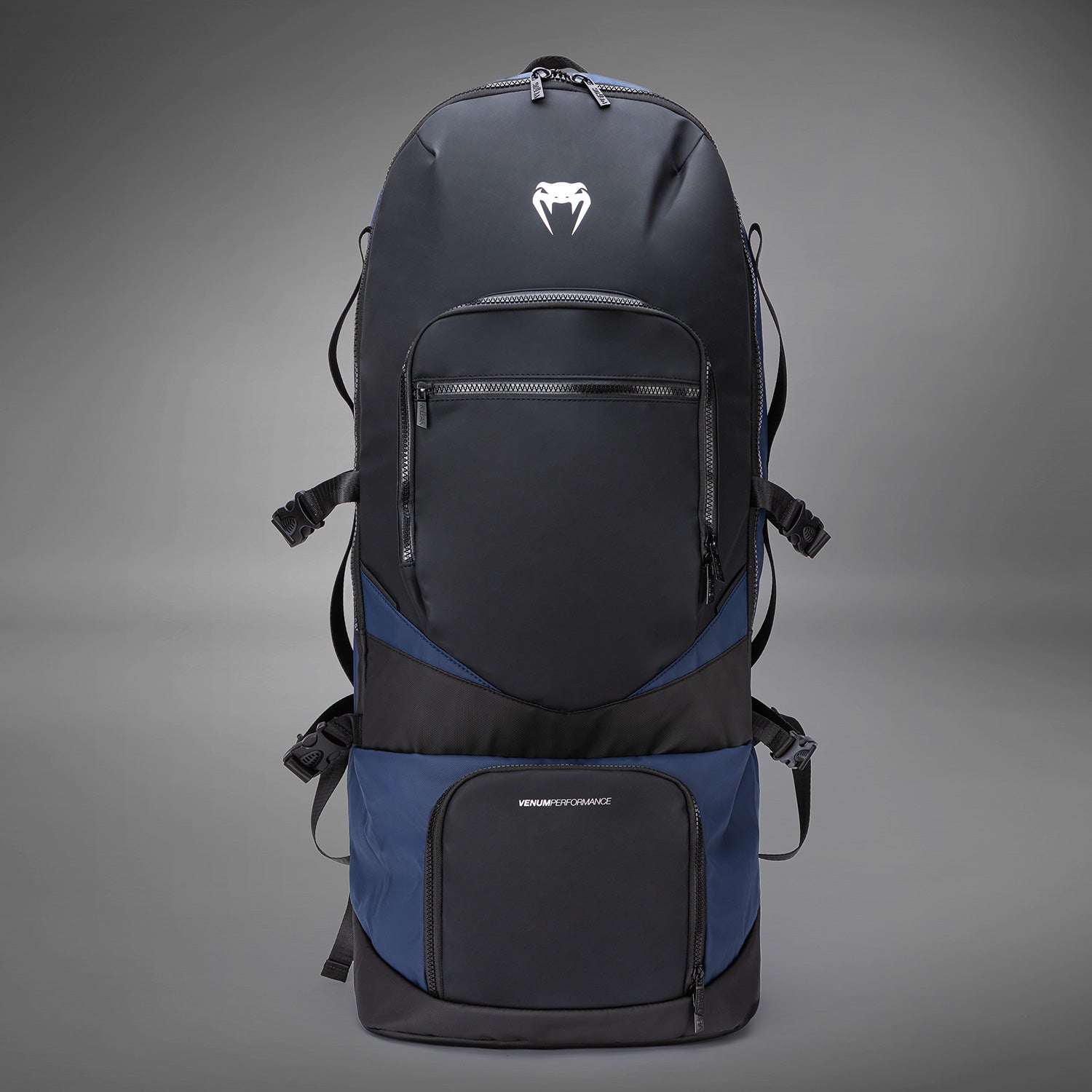 Venum Evo 2 Xtrem Backpack - Black/Blue - Durable MMA & Gym Backpack for Training, Travel & Sports Gear Storage
