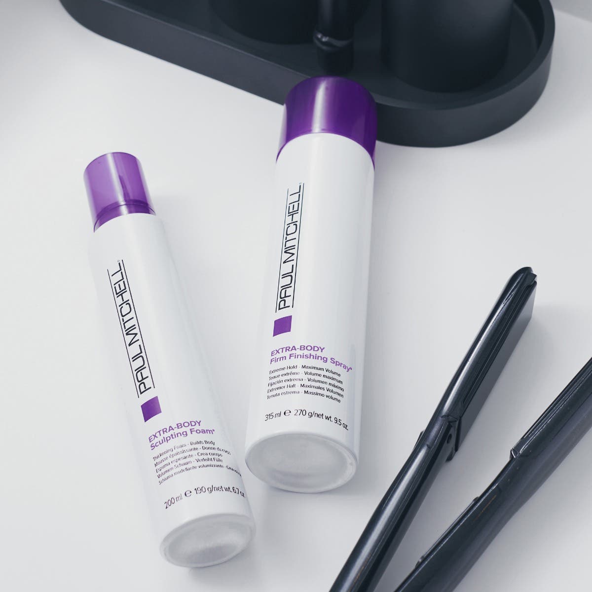 Extra Body Firm Finishing Spray for Hair - Volumizing & Texturizing Hair Spray for Women & Men - Perfect for Styling, Curls & Updos - Salon-Quality Hold for All-Day Volume