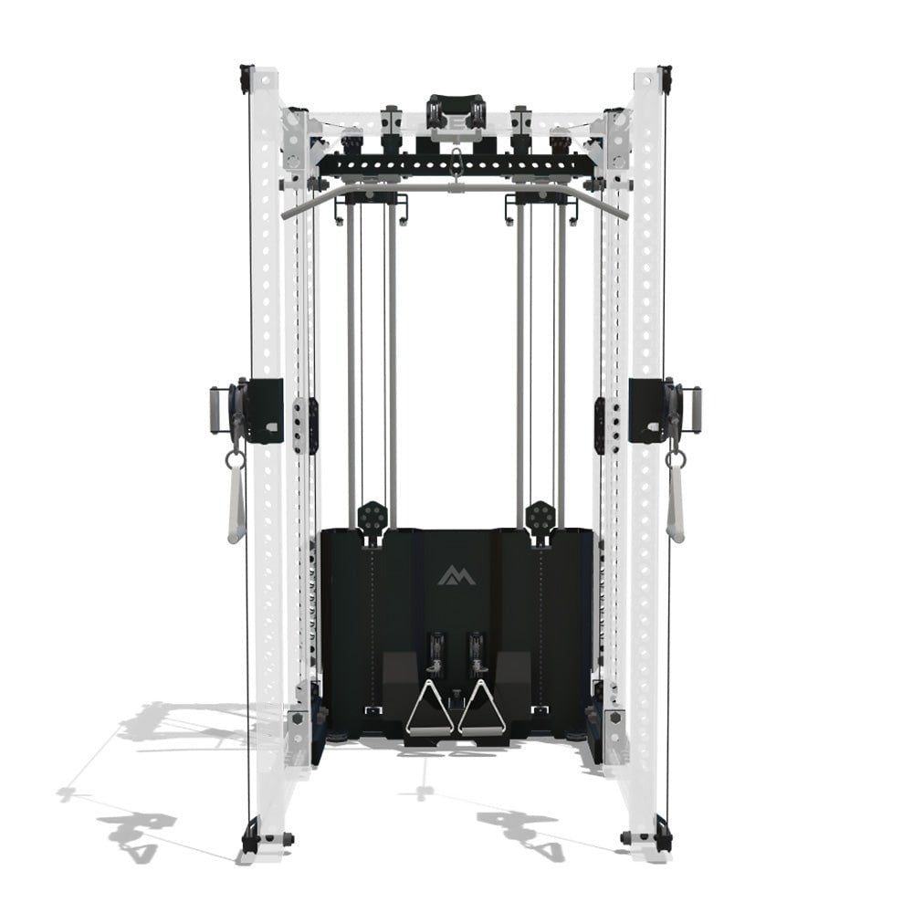 REP Fitness Ares 2.0 5000 Series 6-Post Power Rack - Heavy Duty Home Gym Equipment for Strength Training & Weightlifting - Perfect for Garage, Basement, or Home Workout Space