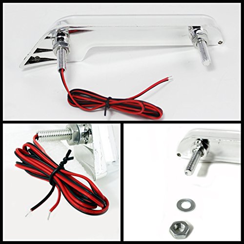 Xtune TC LED Tail Lights - Smoke Lens with Chrome Housing - High Performance Car Accessories for Enhanced Visibility & Style