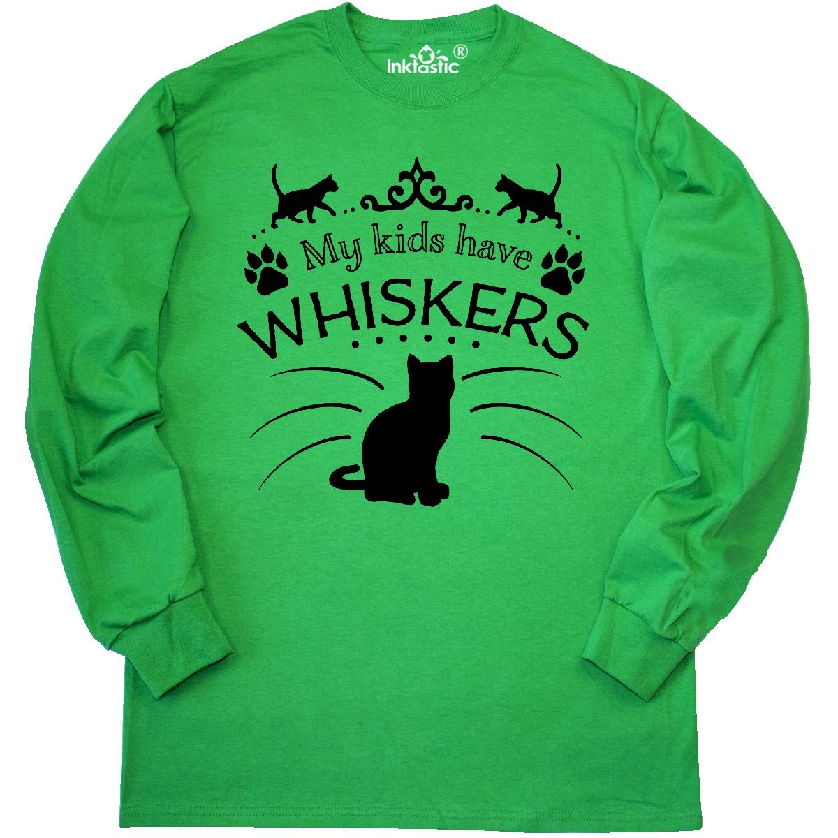 My Kids Have Whiskers Cat Family T-Shirt - Fun Pet Lover Gift