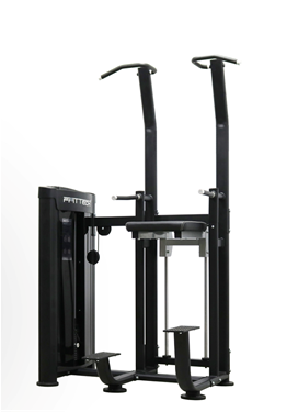 Gronk Fitness Selectorized Assisted Chin/Dip Combo - Home Gym Strength Training Equipment for Pull Ups & Dips - Perfect for Home Workouts, Strength Building & Full Body Training