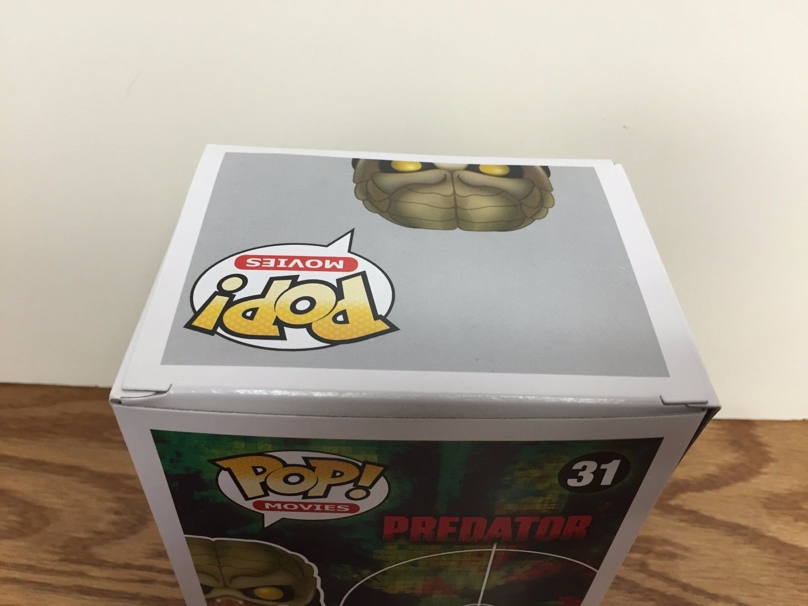Funko Pop! Movies Predator Clear Green Blood Splatter Vinyl Figure #31 - Hot Topic Exclusive Collectible for Movie Fans & Action Figure Enthusiasts - Perfect for Display, Gifts, and Pop Culture Collections