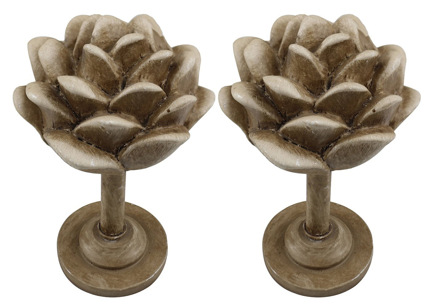 Pinecone Drapery Medallion Holdback - 5 Finishes for Curtain Tiebacks - Elegant Window Decor for Living Room & Bedroom