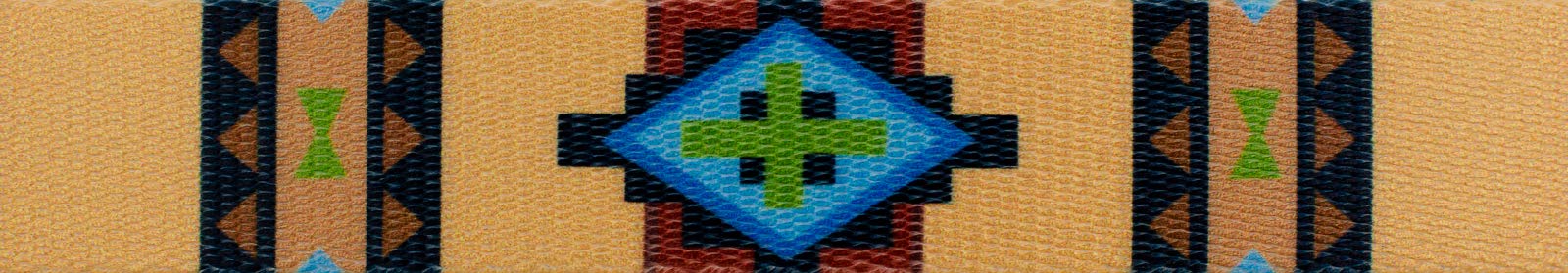 Country Brook Design - Native Arizona Polyester Webbing for Outdoor Gear, Pet Collars & DIY Crafts - Durable & Lightweight Material for Hiking, Camping & Home Projects