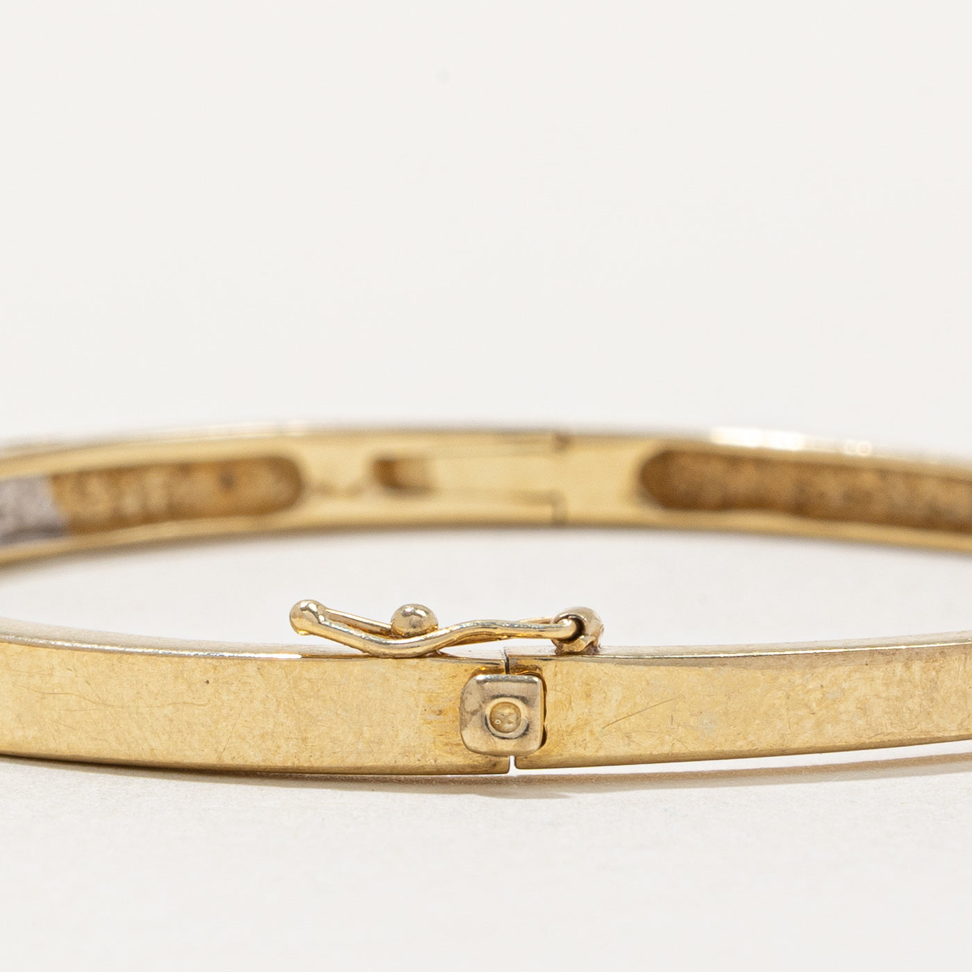 Elegant Double Row Diamond Bangle Bracelet | 0.50 Carat Total Weight | Size 8 | Perfect for Weddings, Anniversaries & Special Occasions