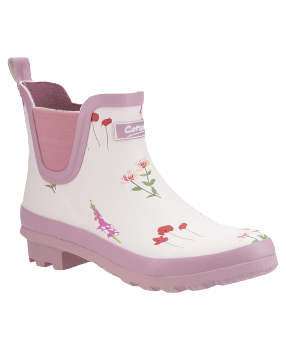Cotswold Women's Wildflower Ankle Rain Boots - Waterproof Garden Shoes for Women - Perfect for Gardening, Hiking & Outdoor Adventures