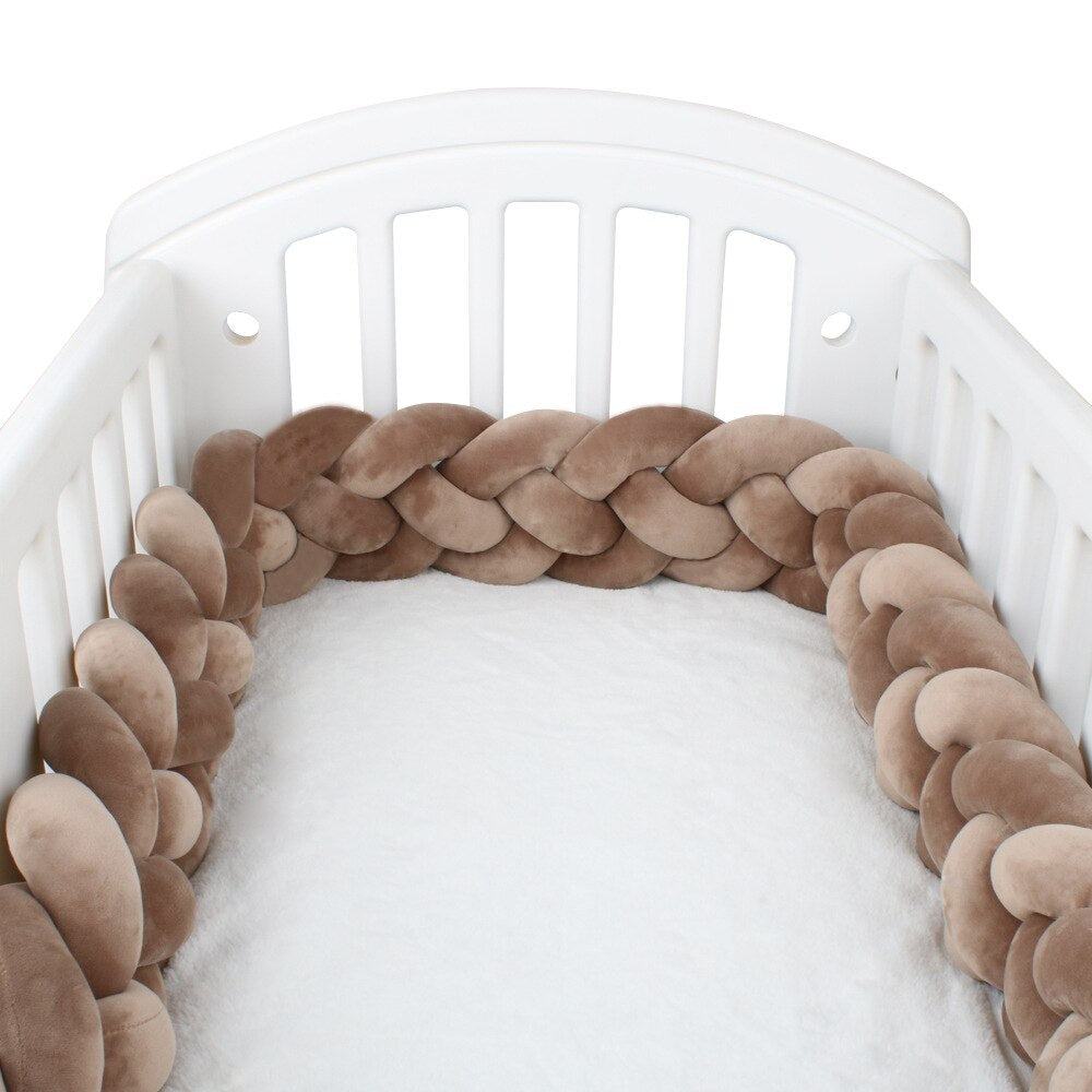 Premium Baby Cot Bumper - Soft Crib Bumper Pad for Safe & Comfortable Sleep | Perfect for Nursery, Daycare & Travel