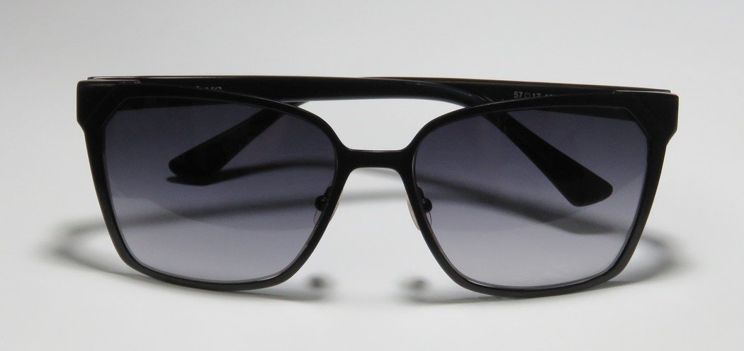 Vera Wang PETALINE Sunglasses 57mm - Classic Black Cat Eye Frame for Women | Perfect for Outdoor Activities, Beach, Driving & Fashion Accessories