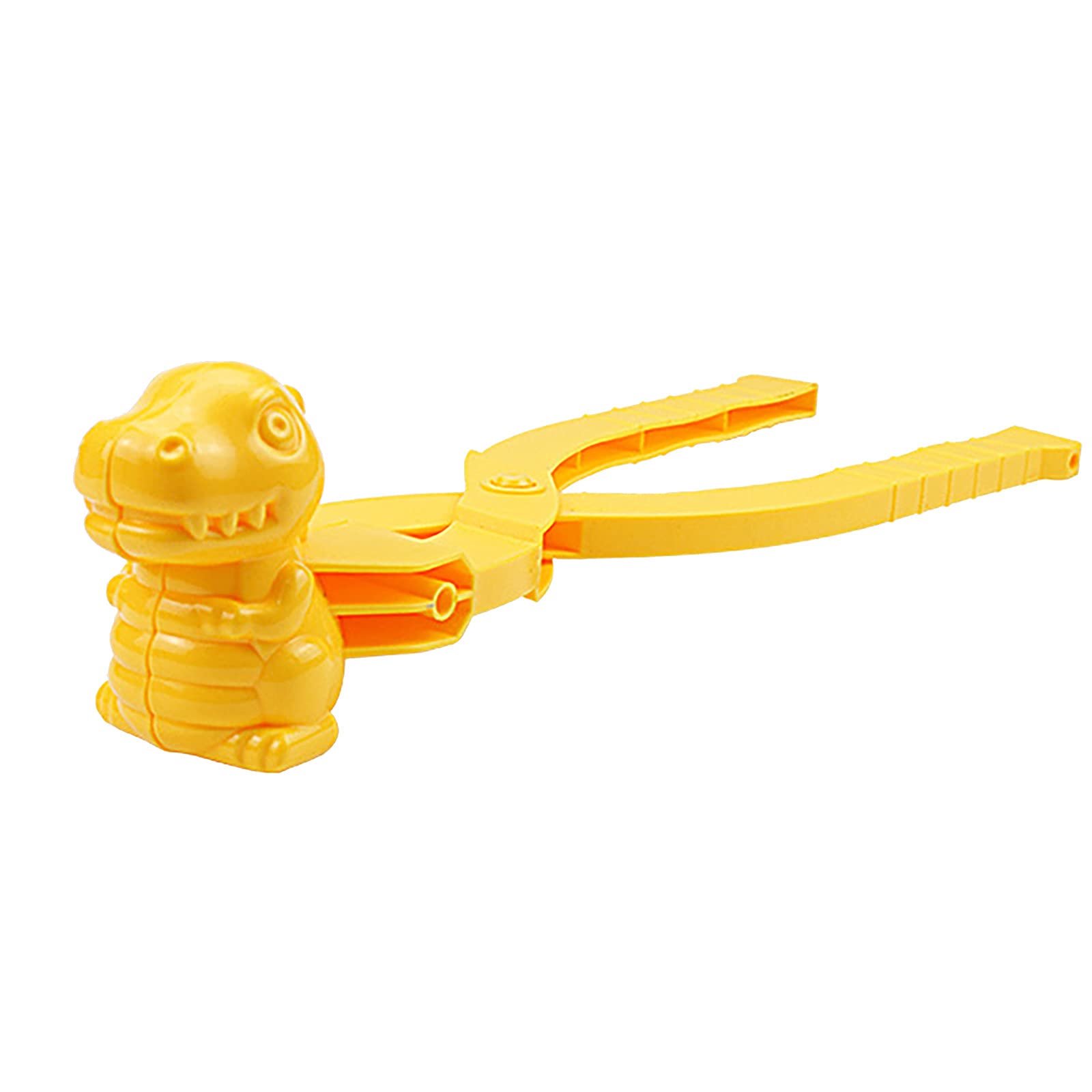 Snowball Maker Toy for Kids - Outdoor Winter Snowball Fight Game (Yellow) for Fun Play
