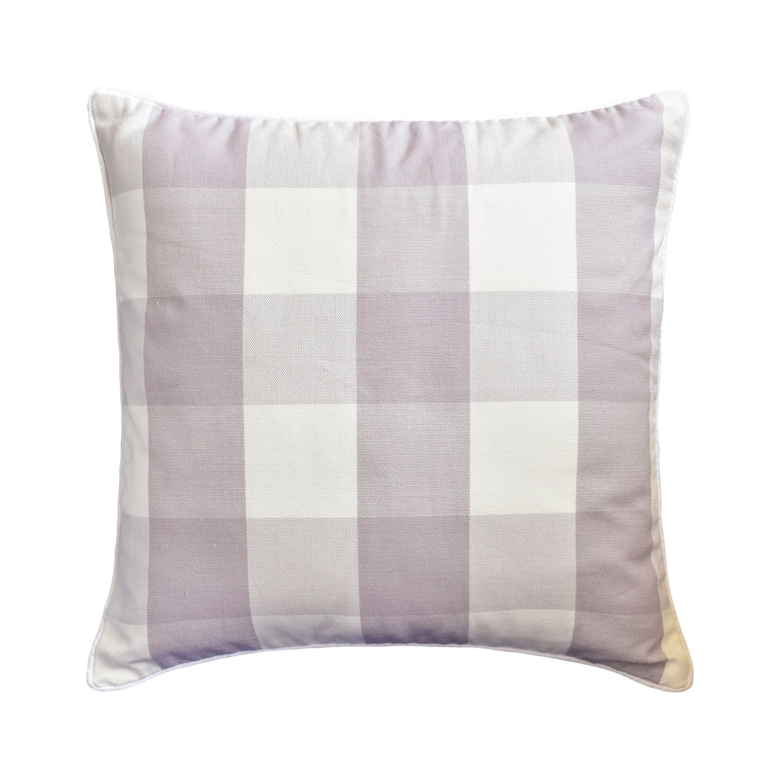 Aqua Blue Buffalo Check Euro Sham Pillow Cover - Plaid Decorative Pillowcase for Couch, Bed & Home Decor - Farmhouse & Rustic Style