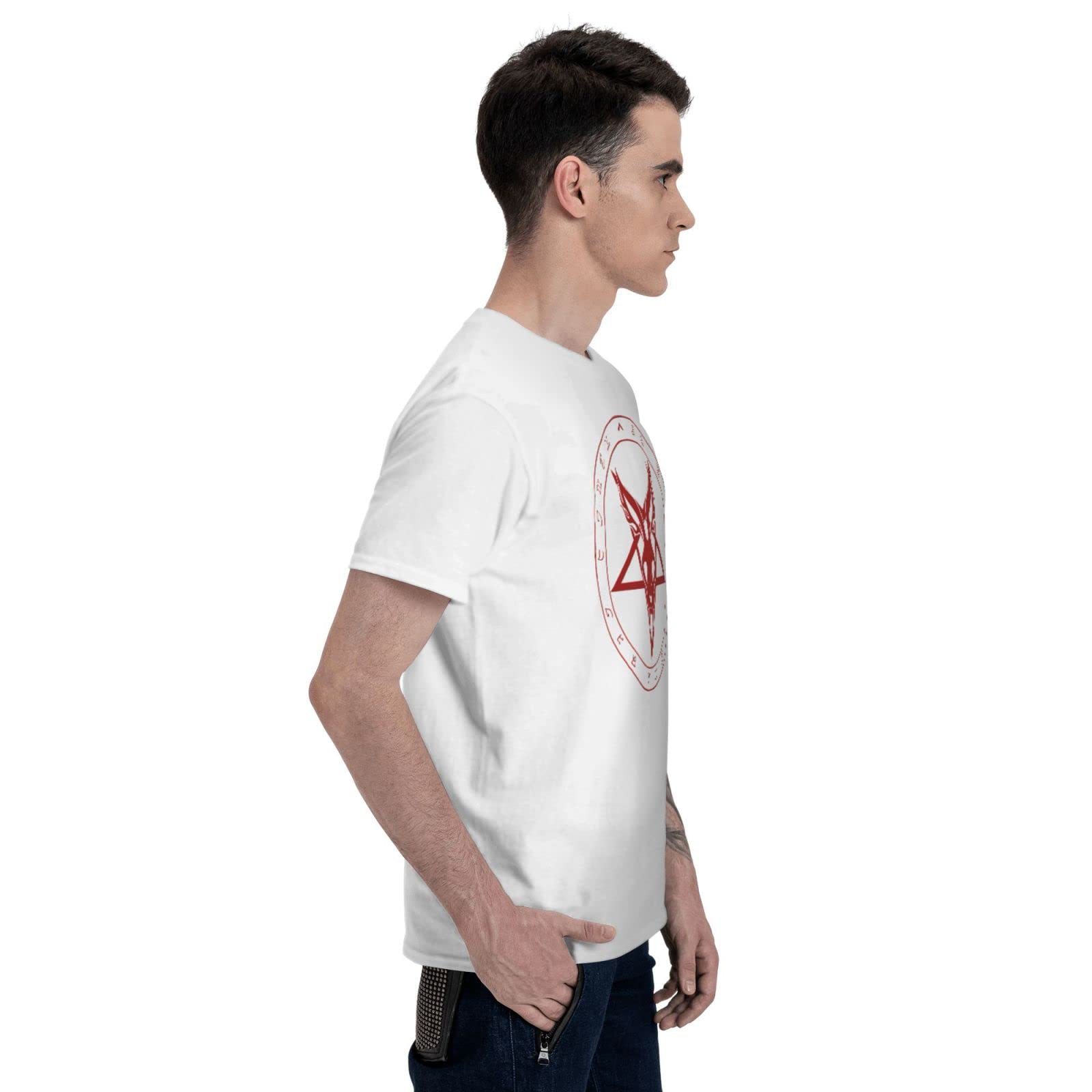 3D Printed Cute DIY Mr Band Bungle Men's T-Shirt - Scoop Neck Short Sleeve White Tee for Casual Wear & Summer Outfits - Small Size