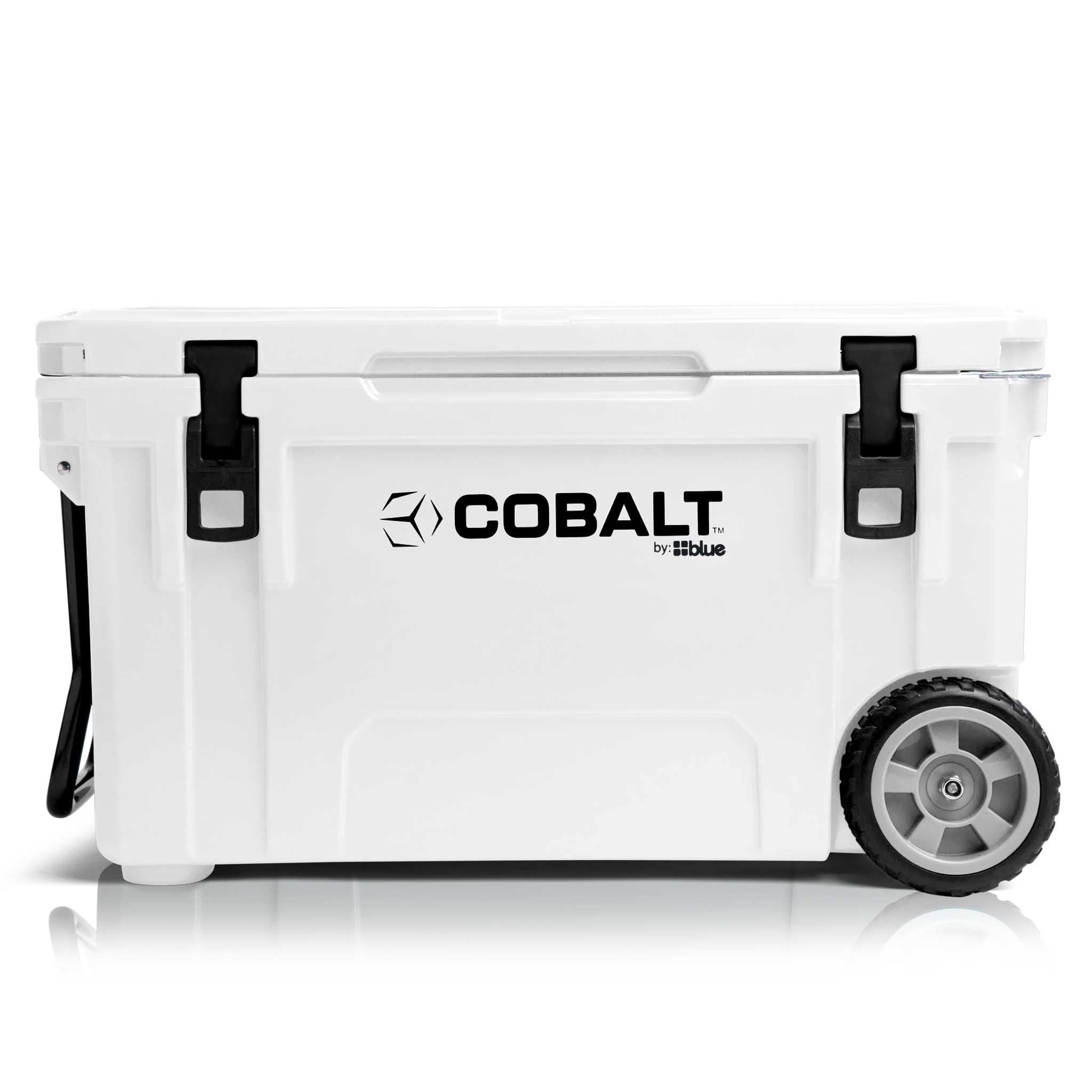 Cobalt 55 Quart Roto-Molded Super Ice Cooler - Heavy Duty Large Ice Chest Keeps Ice for 3 Days | Perfect for Camping, Fishing, Beach Trips & Outdoor Adventures