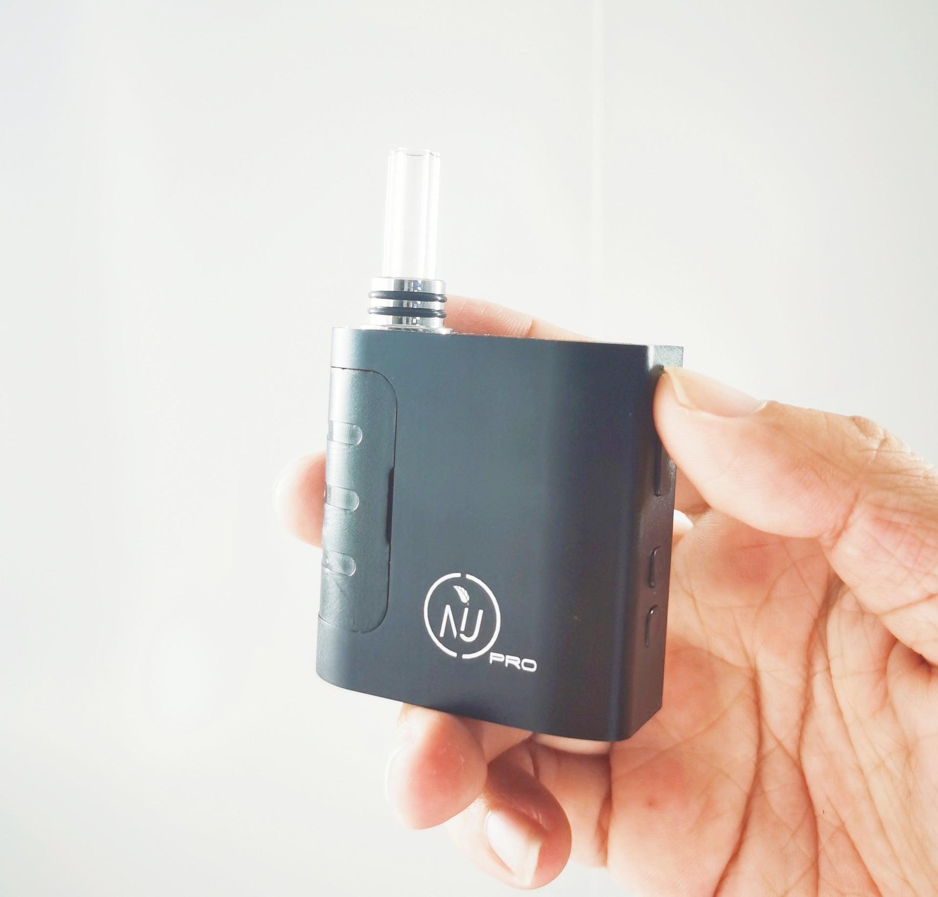 NIU Pro 3-in-1 Dry Herb & Wax Vaporizer with OLED Display - 510 Thread Compatible for Portable Herbal & Concentrate Vaping | Perfect for Home Use, Travel & Outdoor Activities